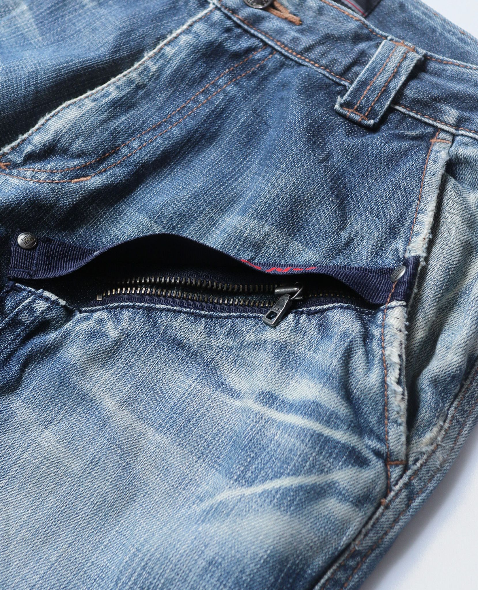 07.31.23 - VTG DENIM CARGO PANTS - FUBU