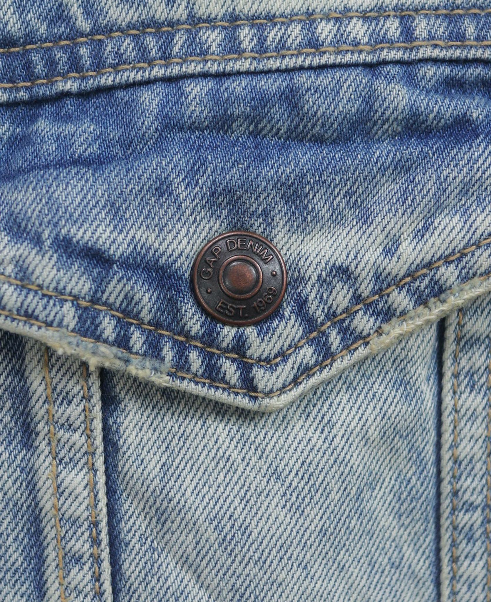 12.11.23 - VTG SHERPA LINED DENIM JACKET - GAP