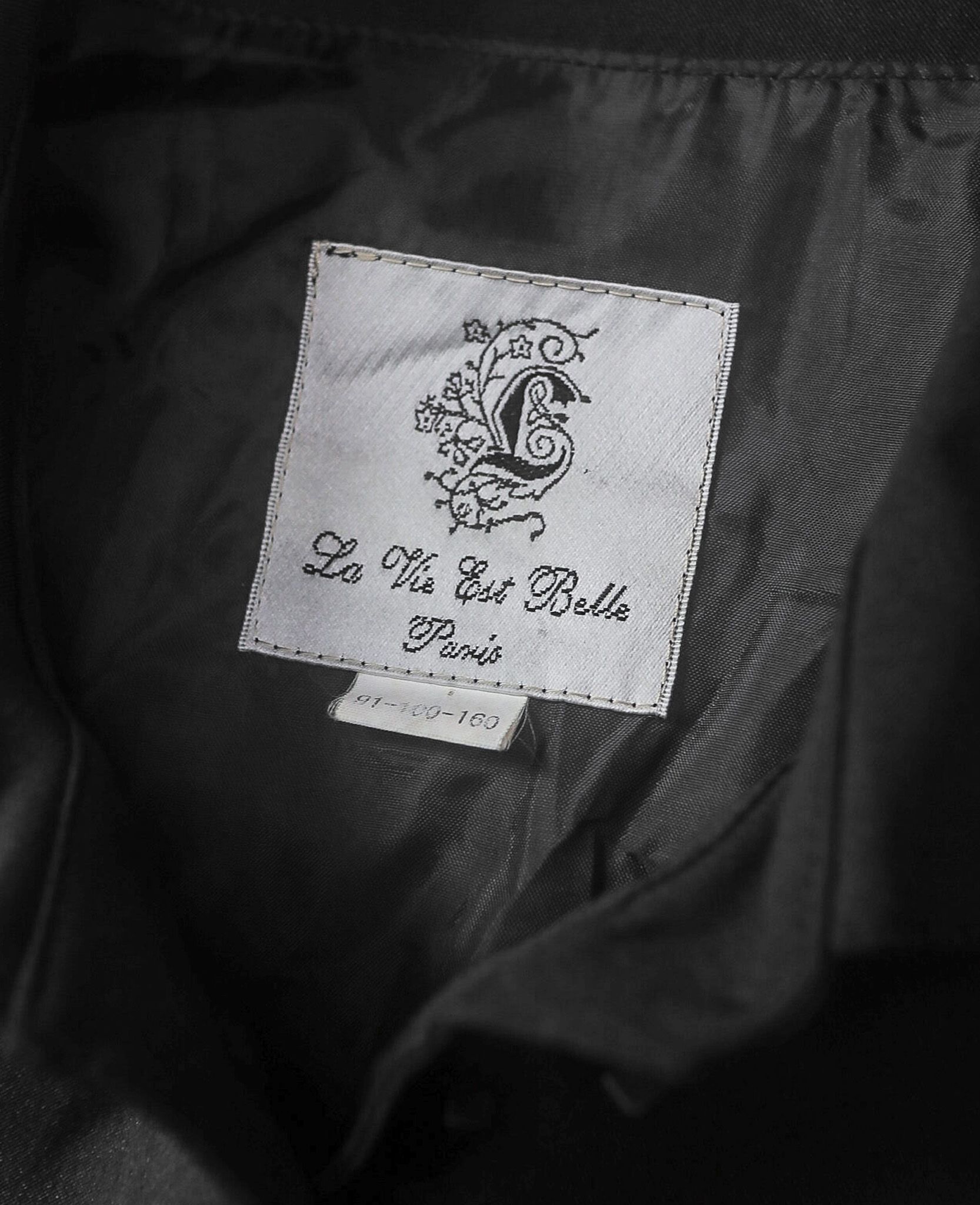 06.24.24 - VTG PUNK COAT JACKET - LA VIE EST BELLE PARIS