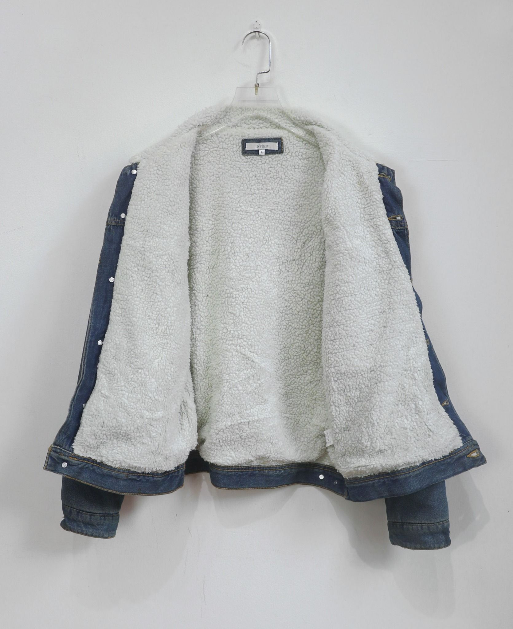 12.11.23 - VTG SHERPA LINED DENIM JACKET - NYLAUS