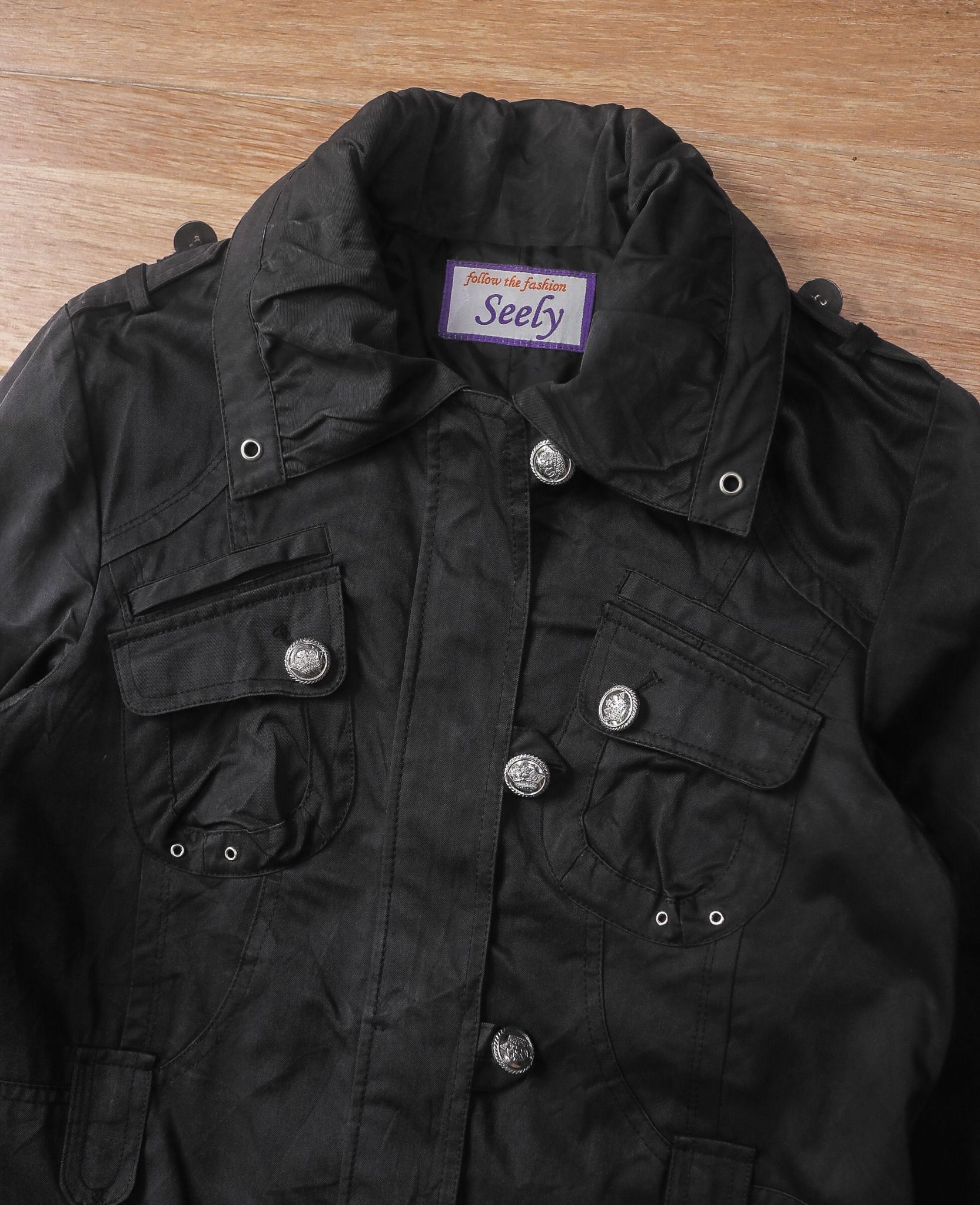 06.24.24 - VTG PUNK COAT JACKET - SEELY