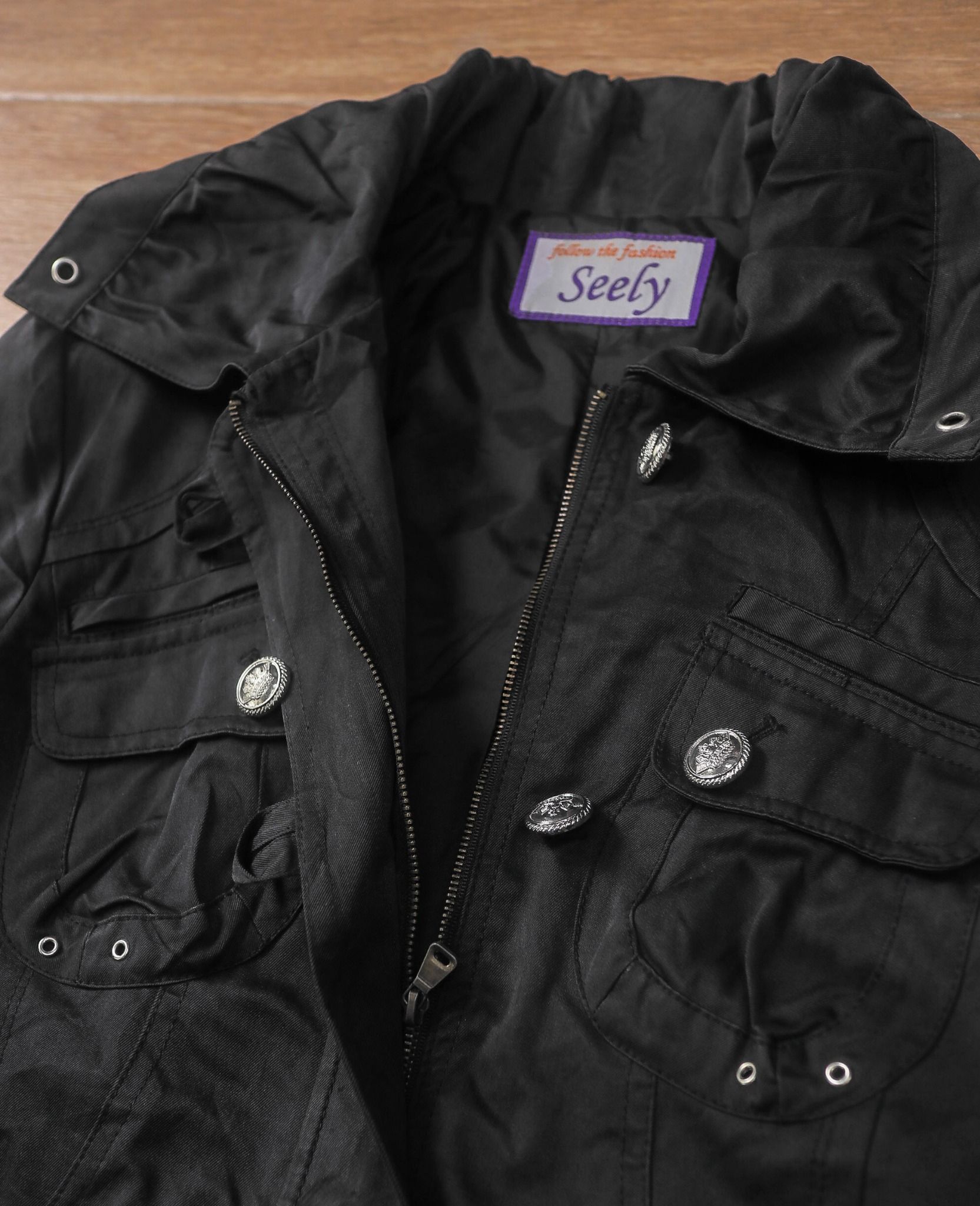 06.24.24 - VTG PUNK COAT JACKET - SEELY