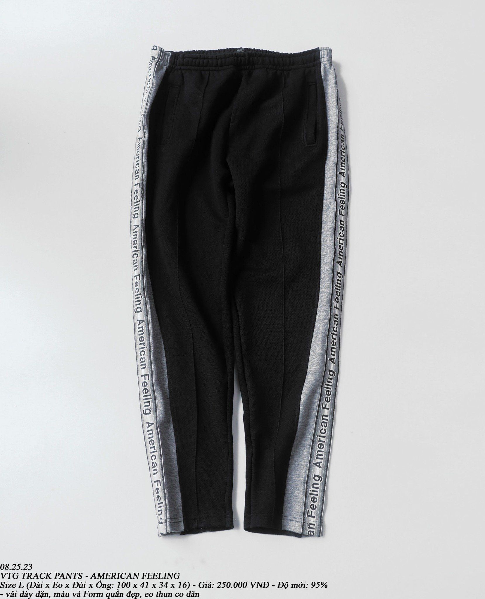 05.28.23 - VTG TRACK PANTS - AMERICAN FEELING