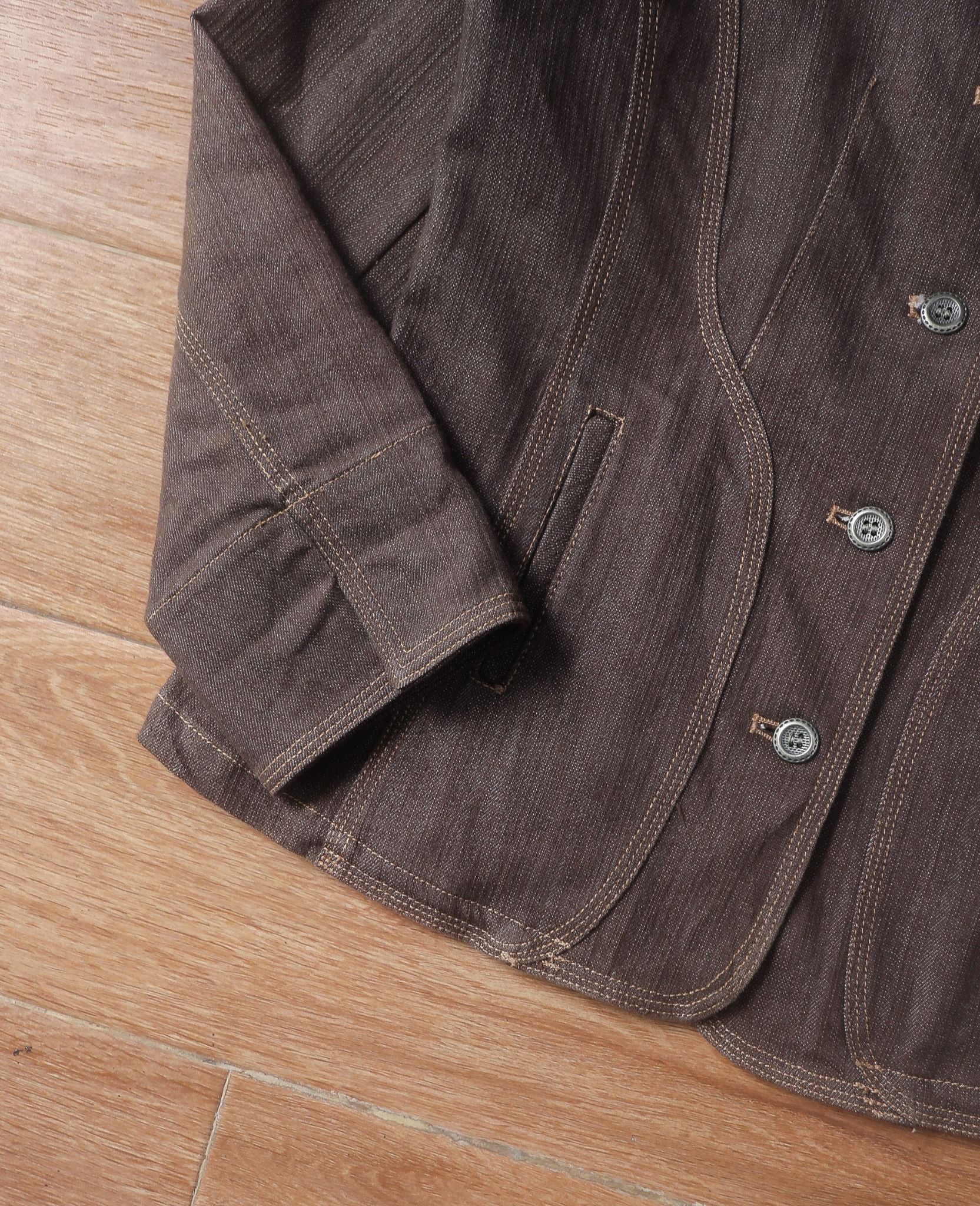 06.28.24 - VTG DENIM JACKET - ATELIA BLOOM
