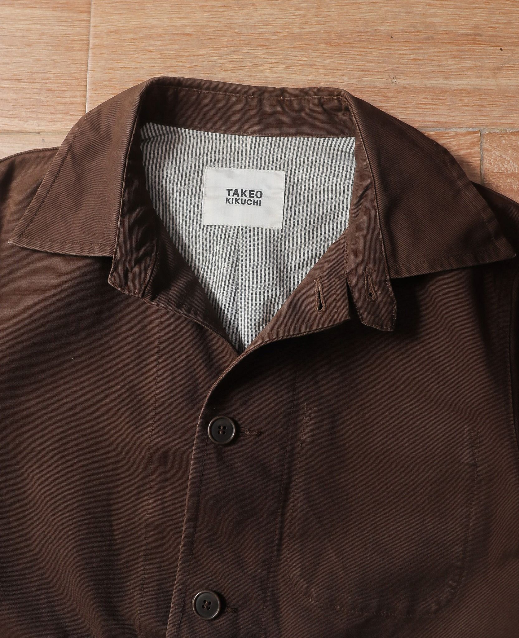 06.29.24 - VTG CHORE COAT DENIM JACKET - TAKEO KIKUCHI