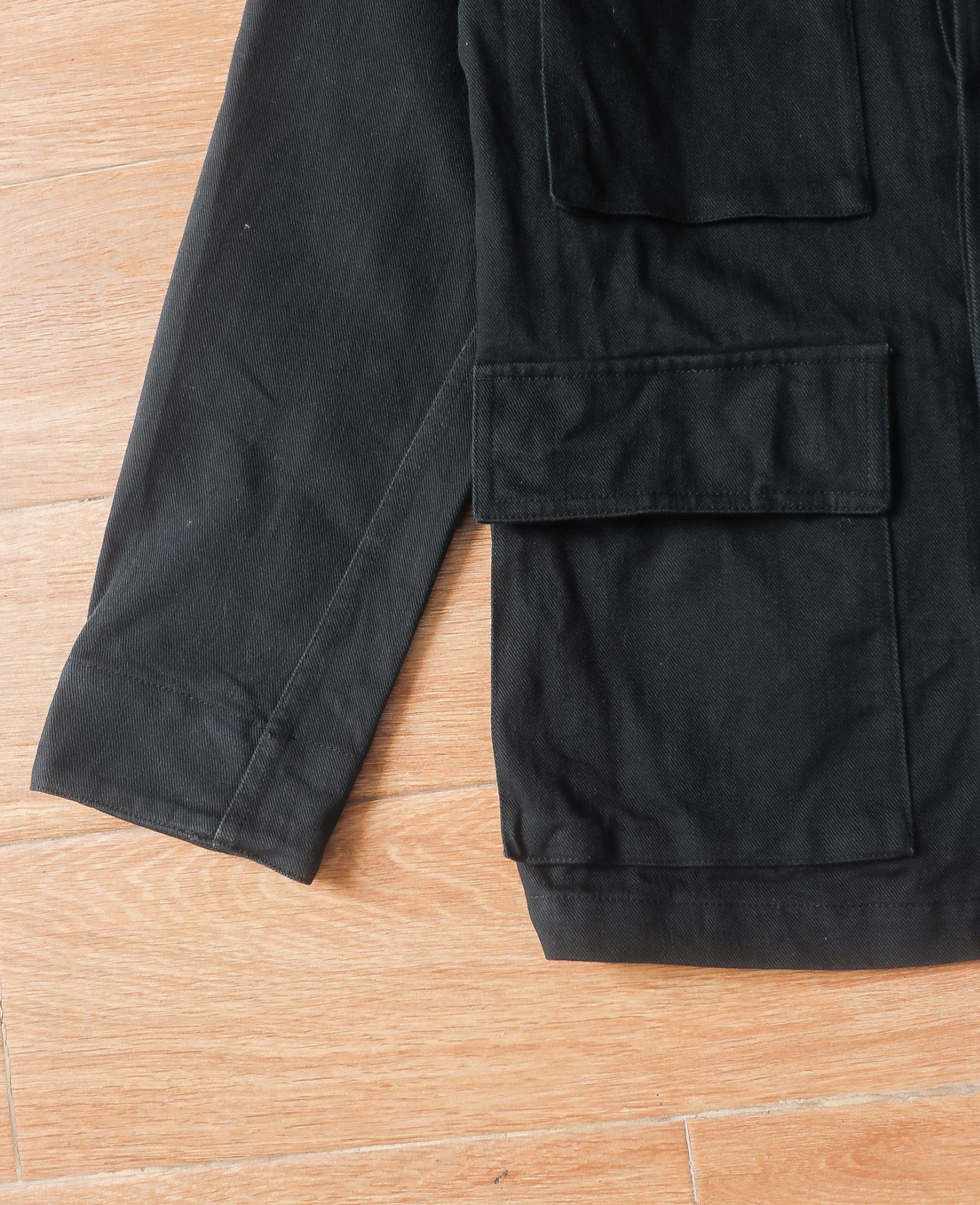 06.30.24 - VTG DENIM SAFARI JACKET - UNIQLO U