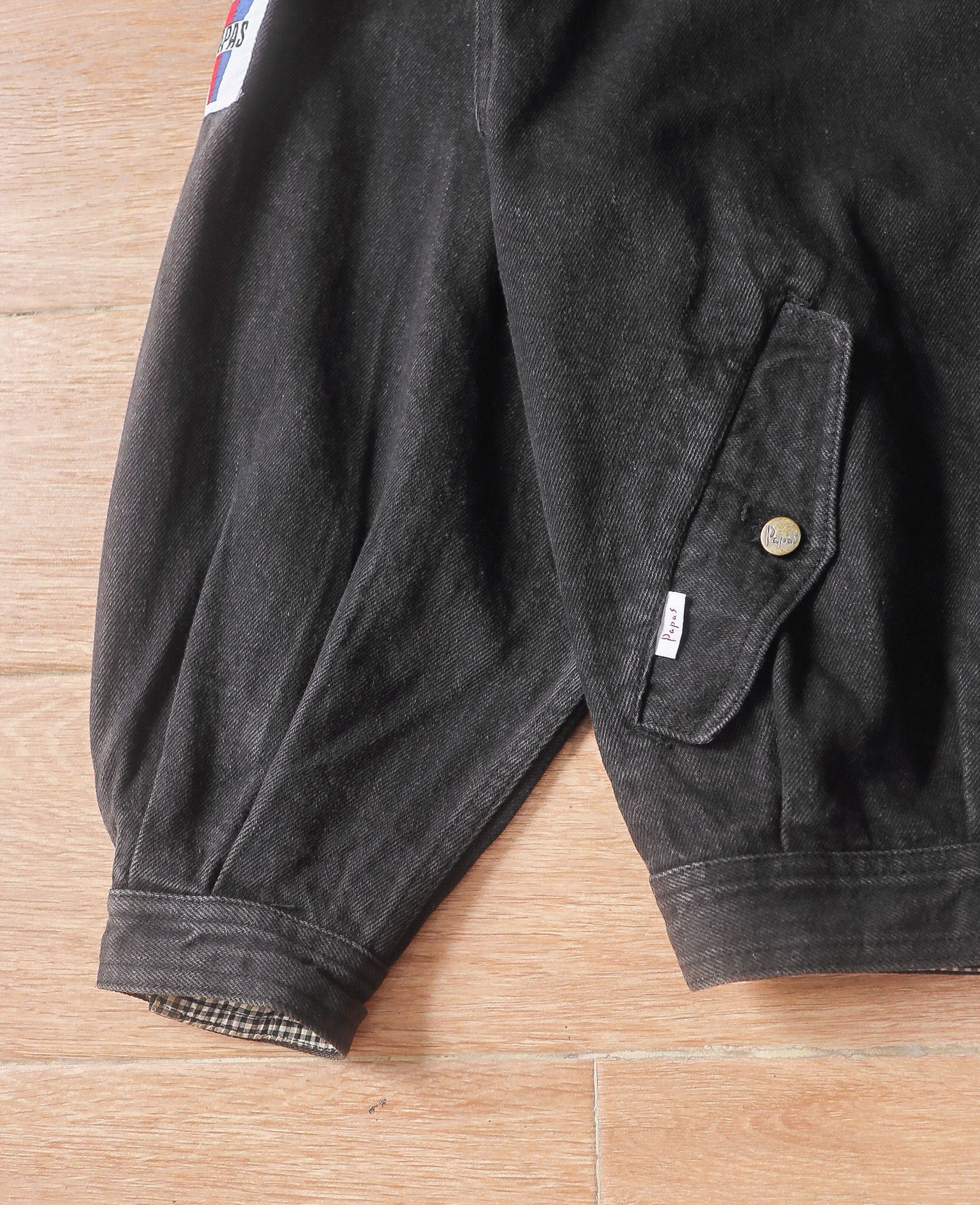 06.29.24 - VTG BOXY DENIM JACKET - YAMAHA RACING STAFF by PAPAS