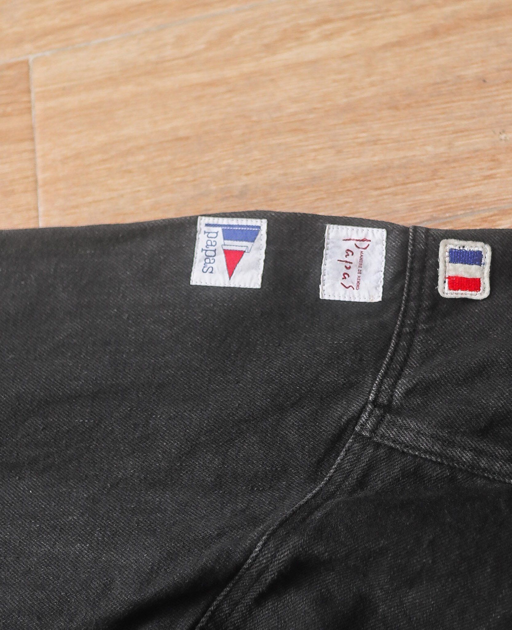 06.29.24 - VTG BOXY DENIM JACKET - YAMAHA RACING STAFF by PAPAS