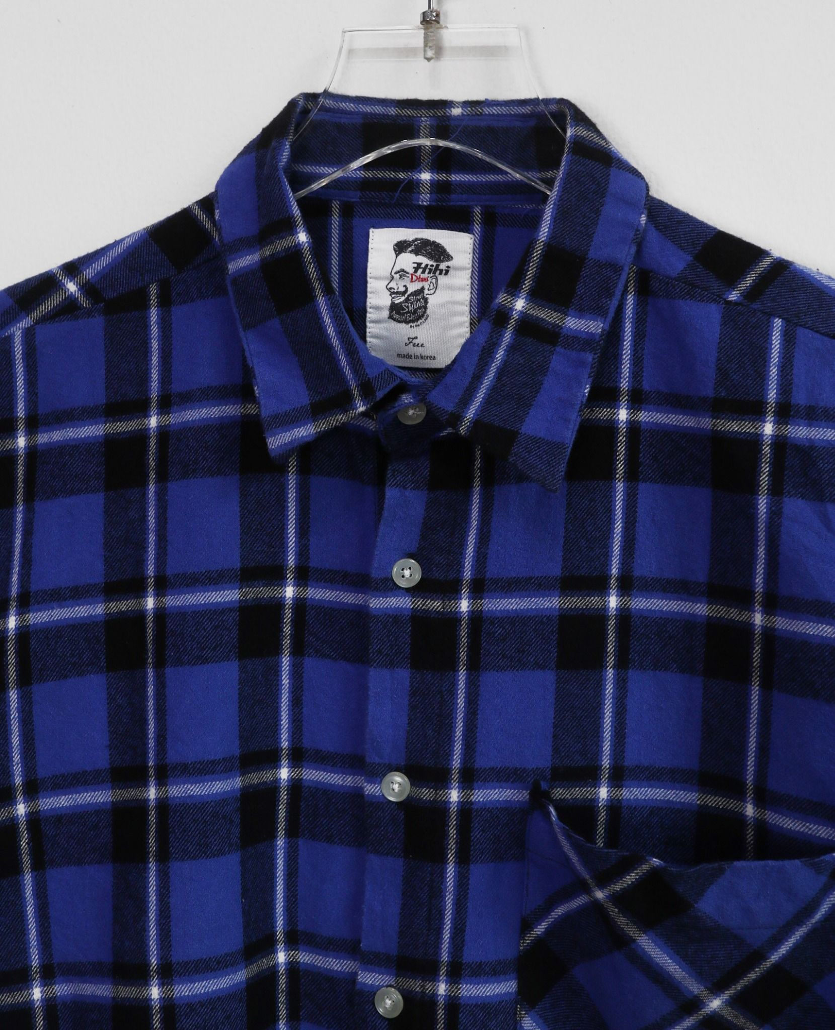 10.10.23 - VTG FLANNEL BUTTON UP SHIRT - D-LAND