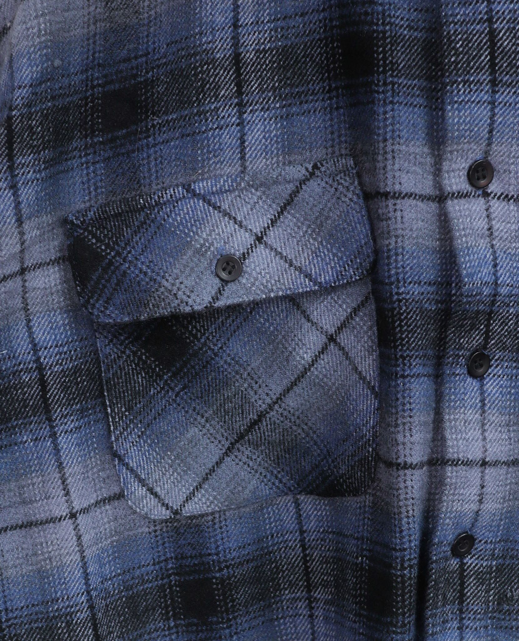 10.10.23 - VTG FLANNEL BUTTON UP SHIRT - BAYLEAF