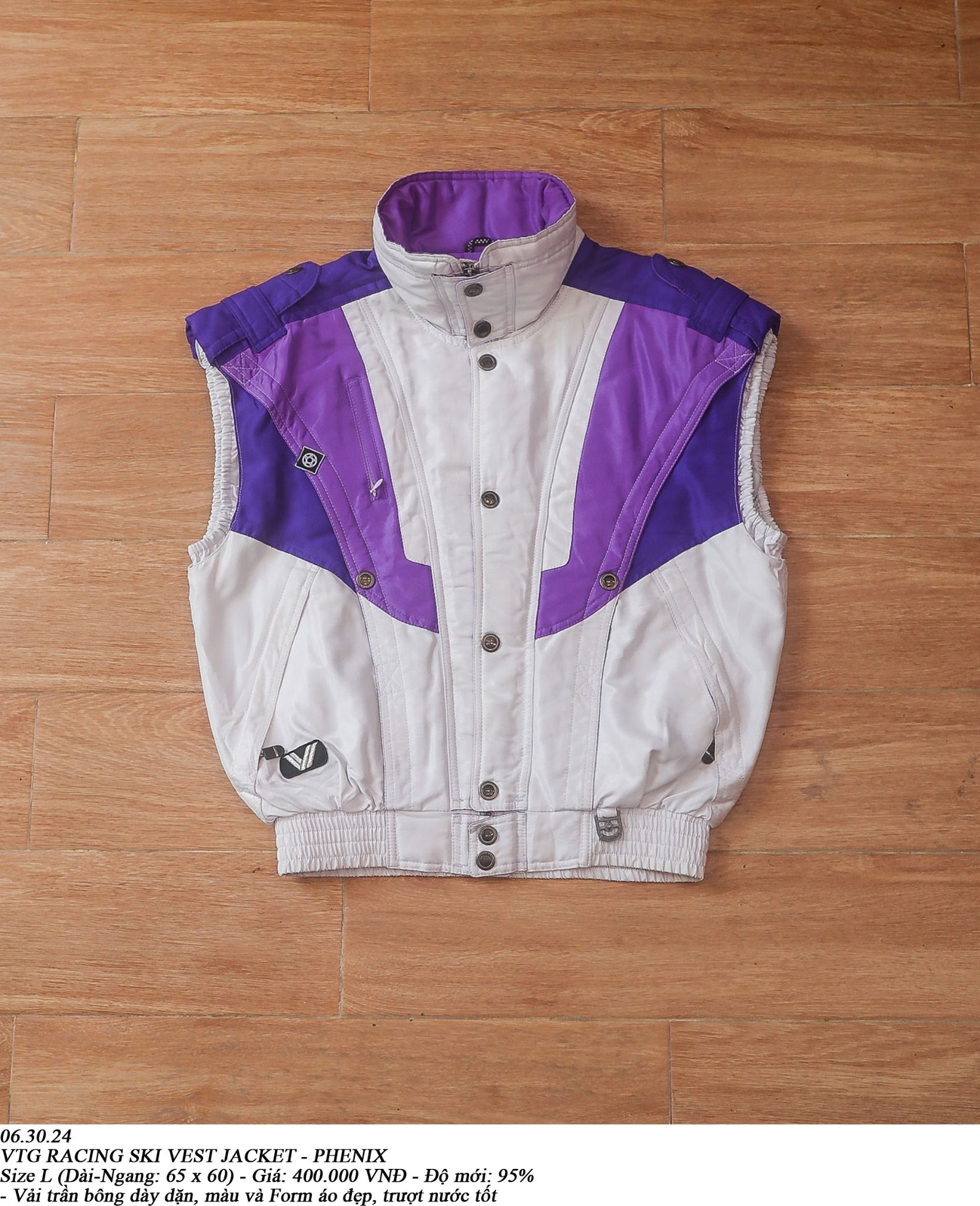 06.30.24 - VTG RACING SKI VEST JACKET - PHENIX