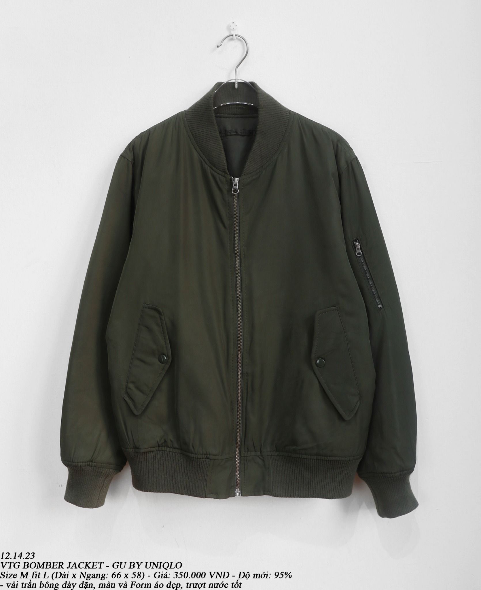12.14.23 - VTG BOMBER JACKET - GU by UNIQLO