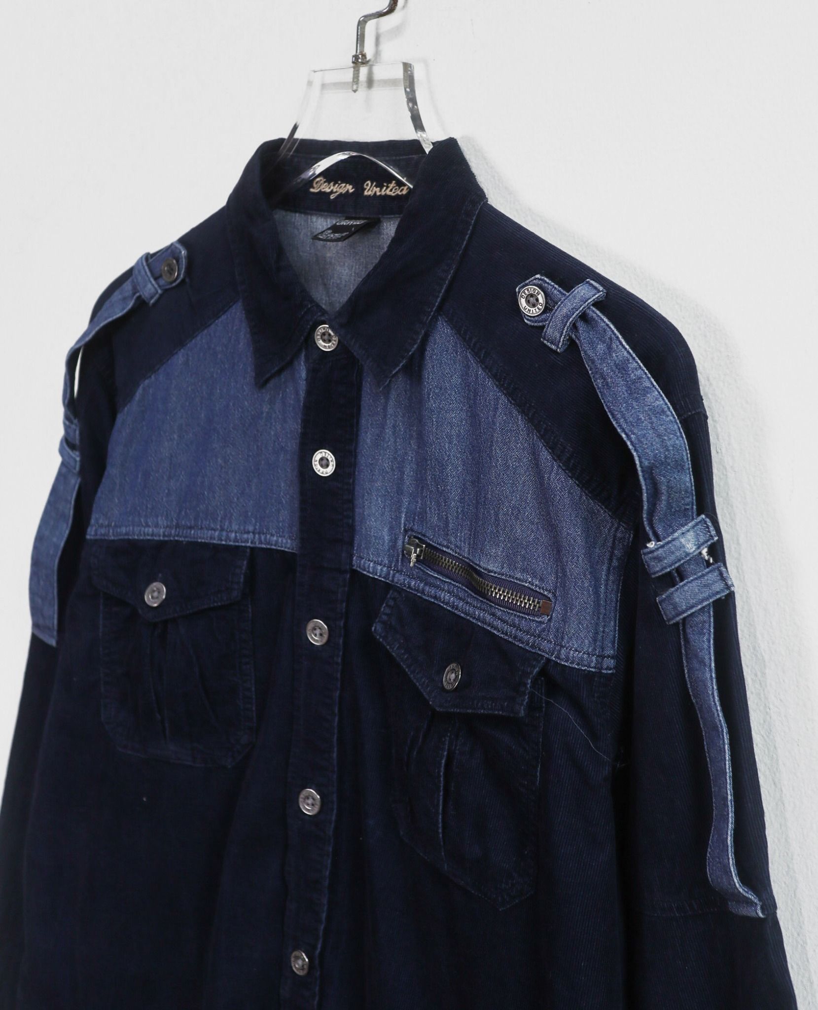 10.10.23 - VTG CORDUROY BUTTON UP SHIRT - DESIGN UNITED
