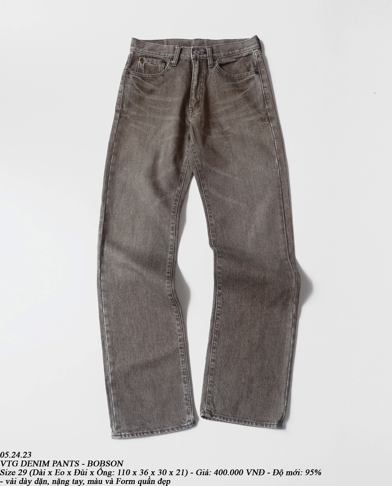 05.24.23 - VTG DENIM PANTS - BOBSON
