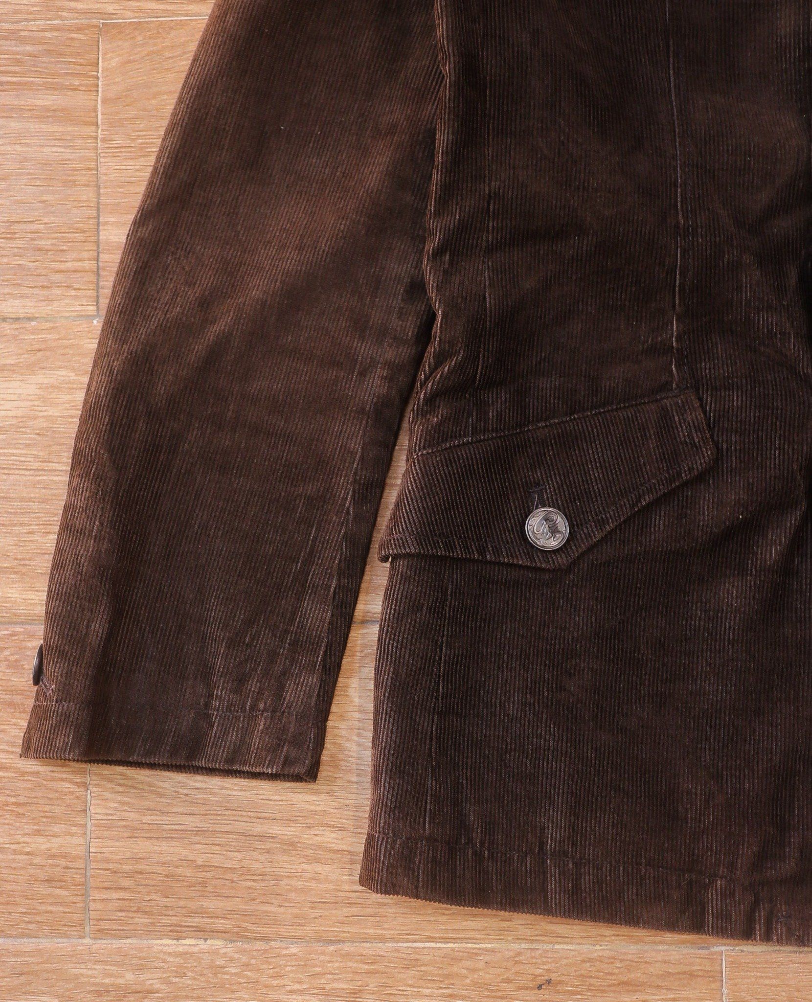 07.01.24 - VTG CORDUROY DOUBLE BREASTED BLAZER JACKET - BUONA GIORNATA
