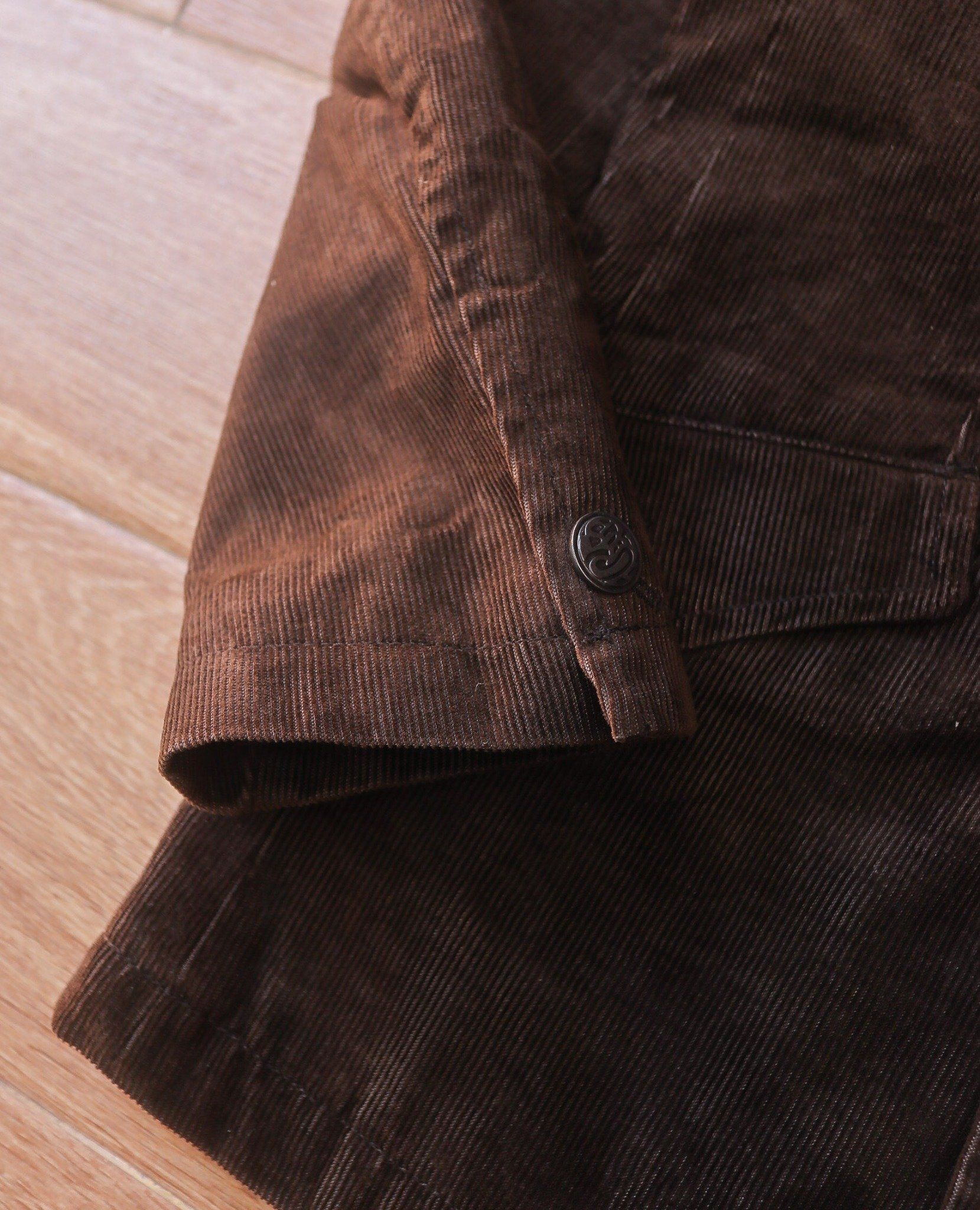 07.01.24 - VTG CORDUROY DOUBLE BREASTED BLAZER JACKET - BUONA GIORNATA