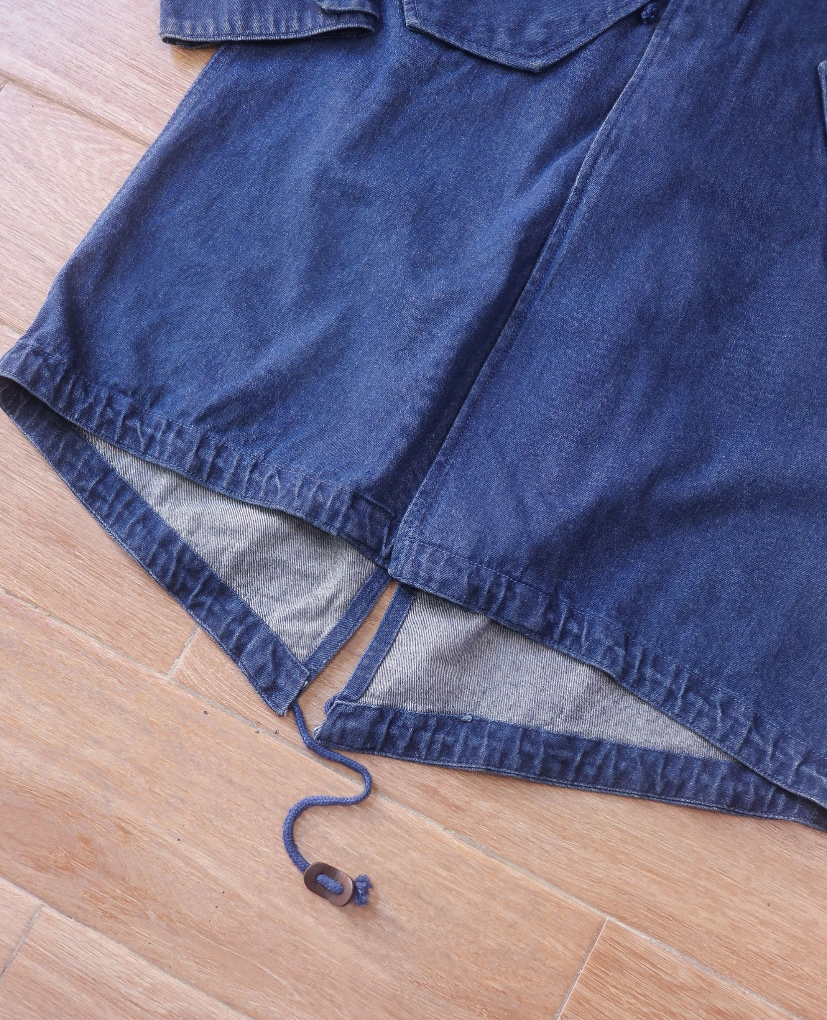 07.01.24 - VTG DENIM PARKA JACKET - OLIVE DES OLIVE
