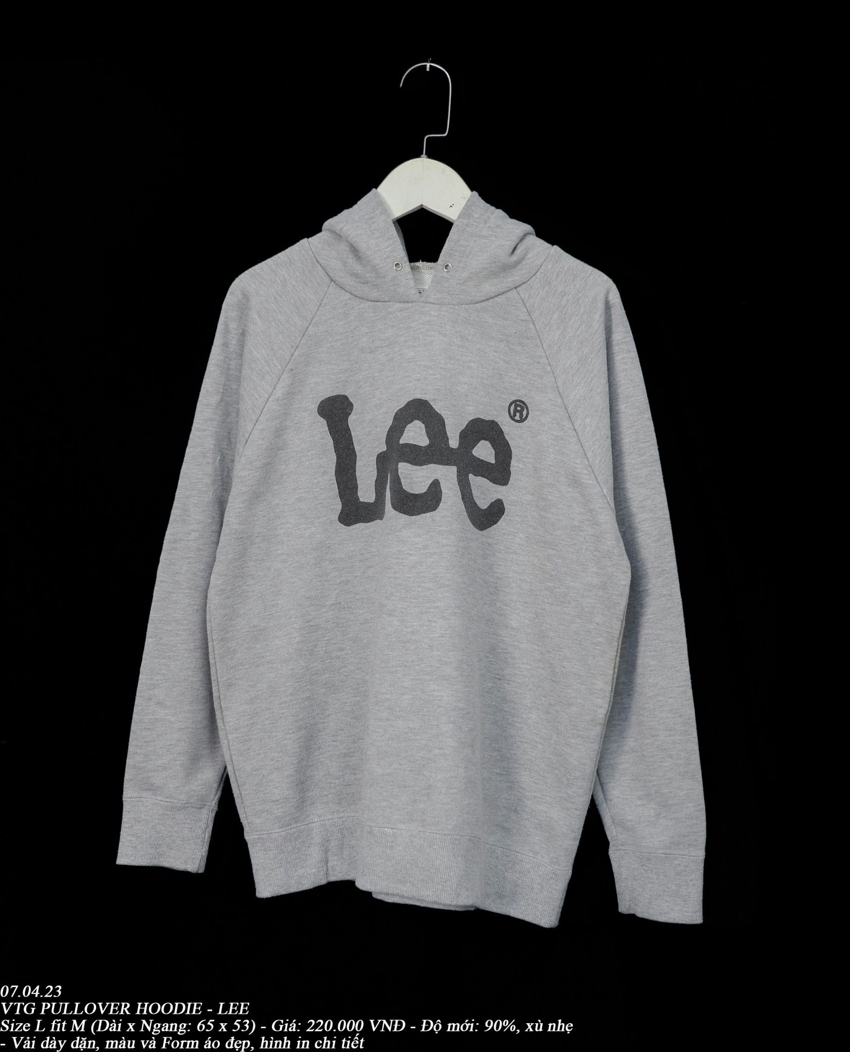 07.04.23 - VTG PULLOVER HOODIE - LEE