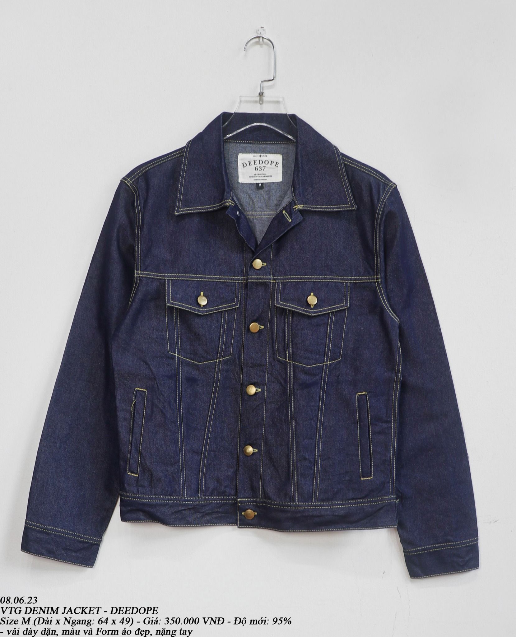 08.06.23 - VTG DENIM JACKET - DEEDOPE