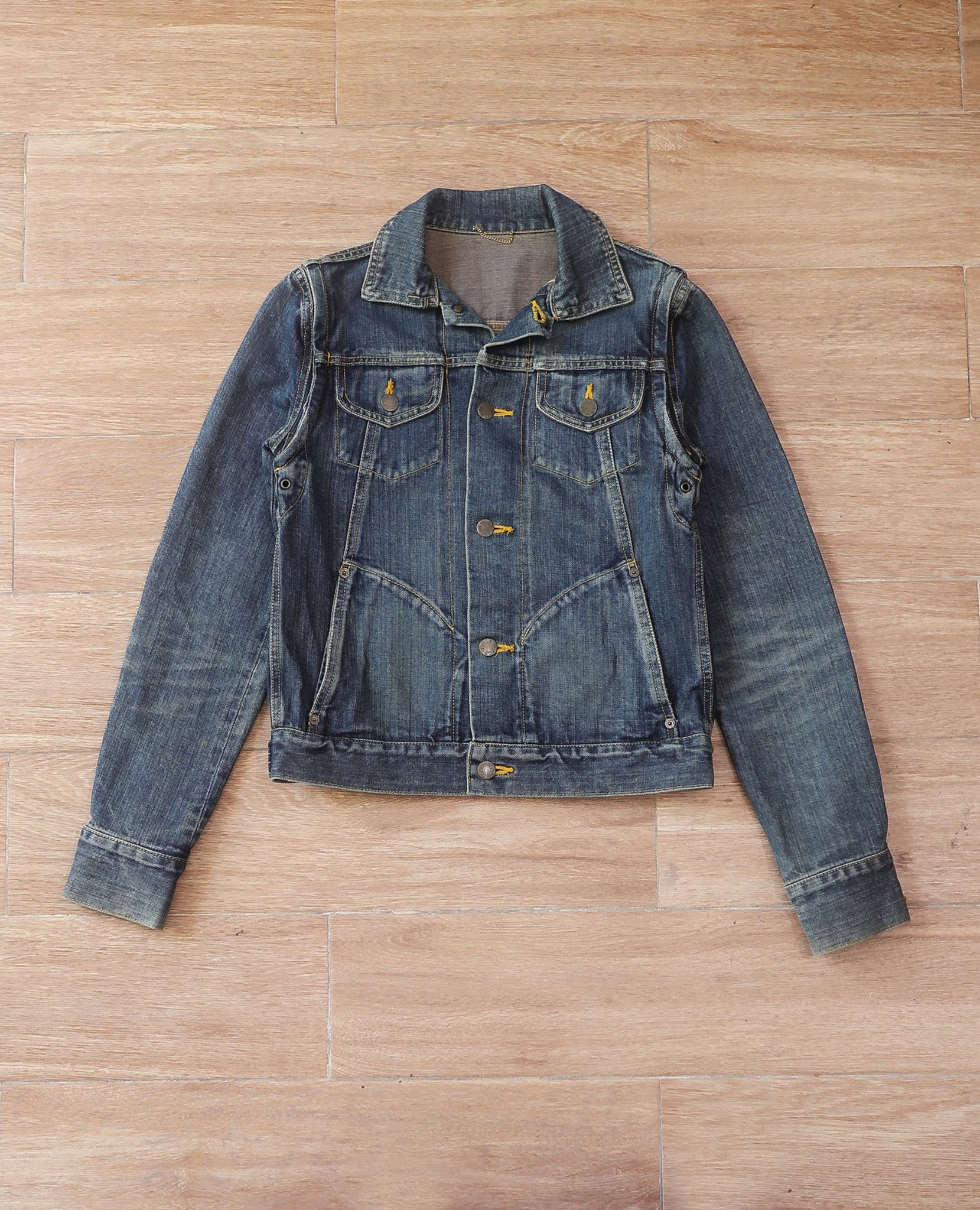 07.03.24 - VTG CROPPED DENIM JACKET - YLANG