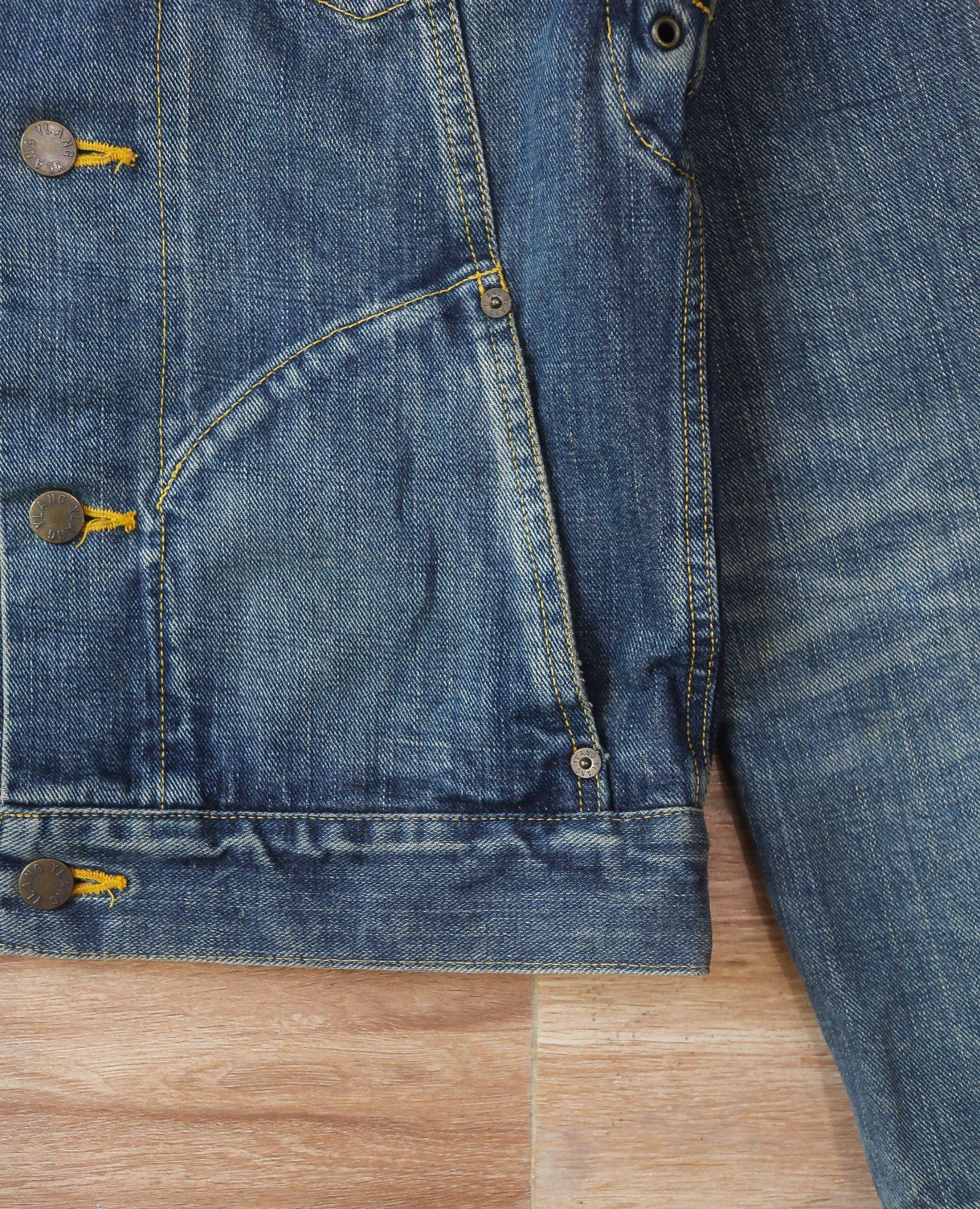 07.03.24 - VTG CROPPED DENIM JACKET - YLANG