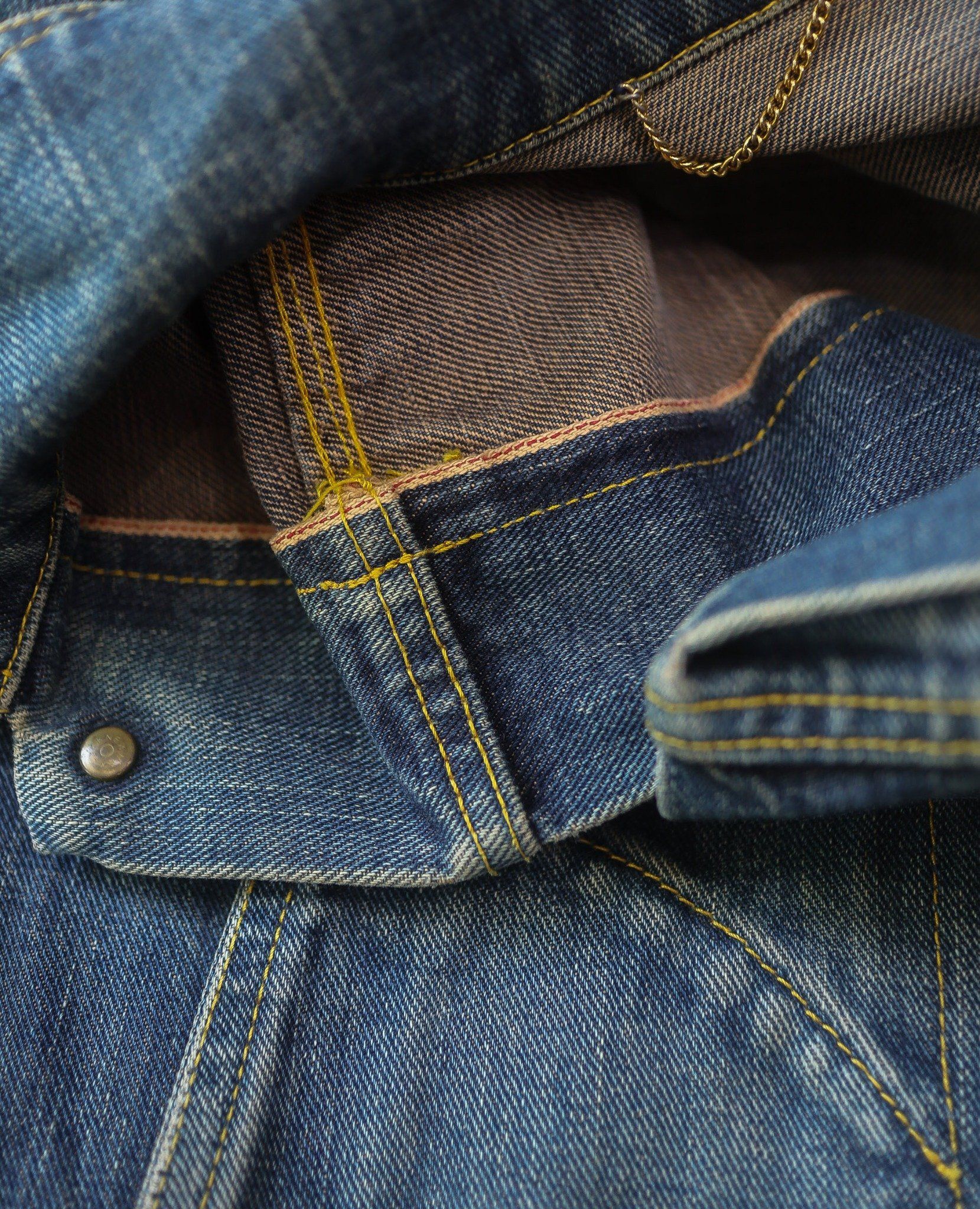 07.03.24 - VTG CROPPED DENIM JACKET - YLANG