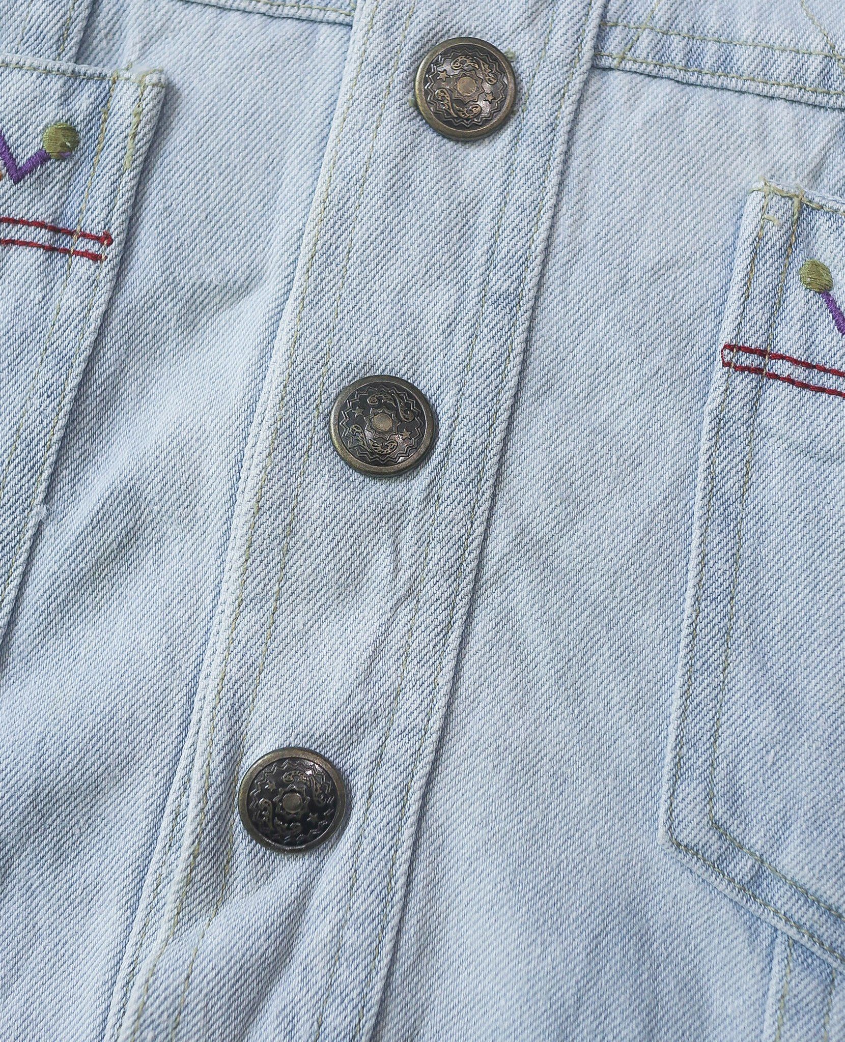 07.03.24 - VTG CROPPED DENIM JACKET - DIXIE SPORTS
