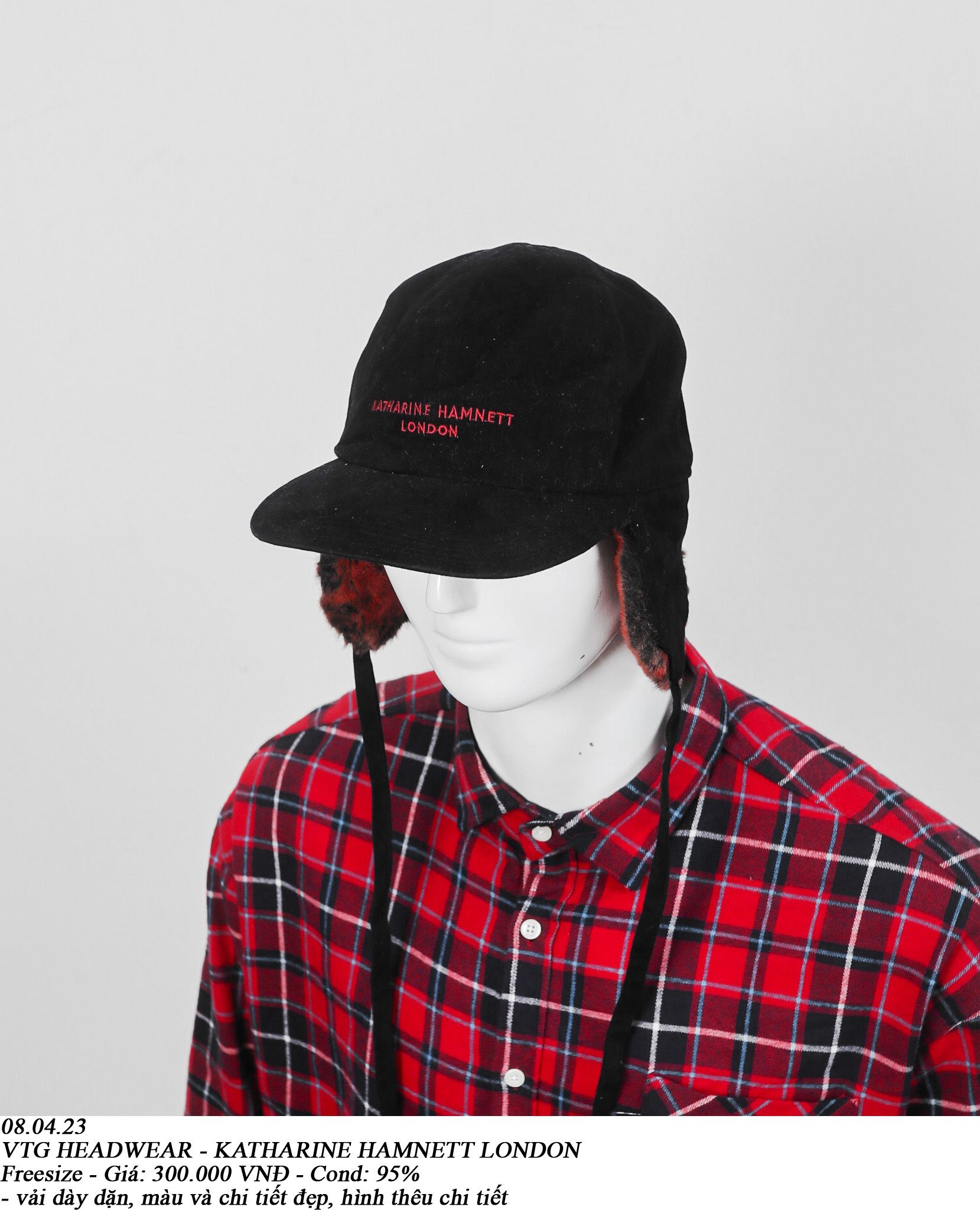 08.04.23 - VTG HEADWEAR - KATHARINE HAMNETT LONDON