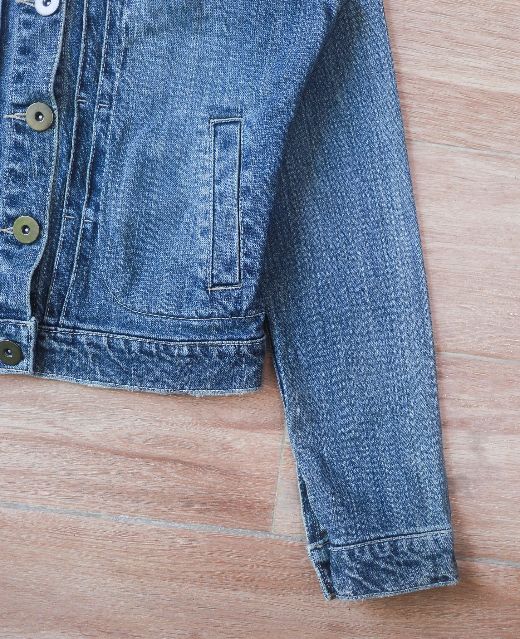 07.07.24 - VTG CROPPED DENIM JACKET - ONE AFTER ANOTHER