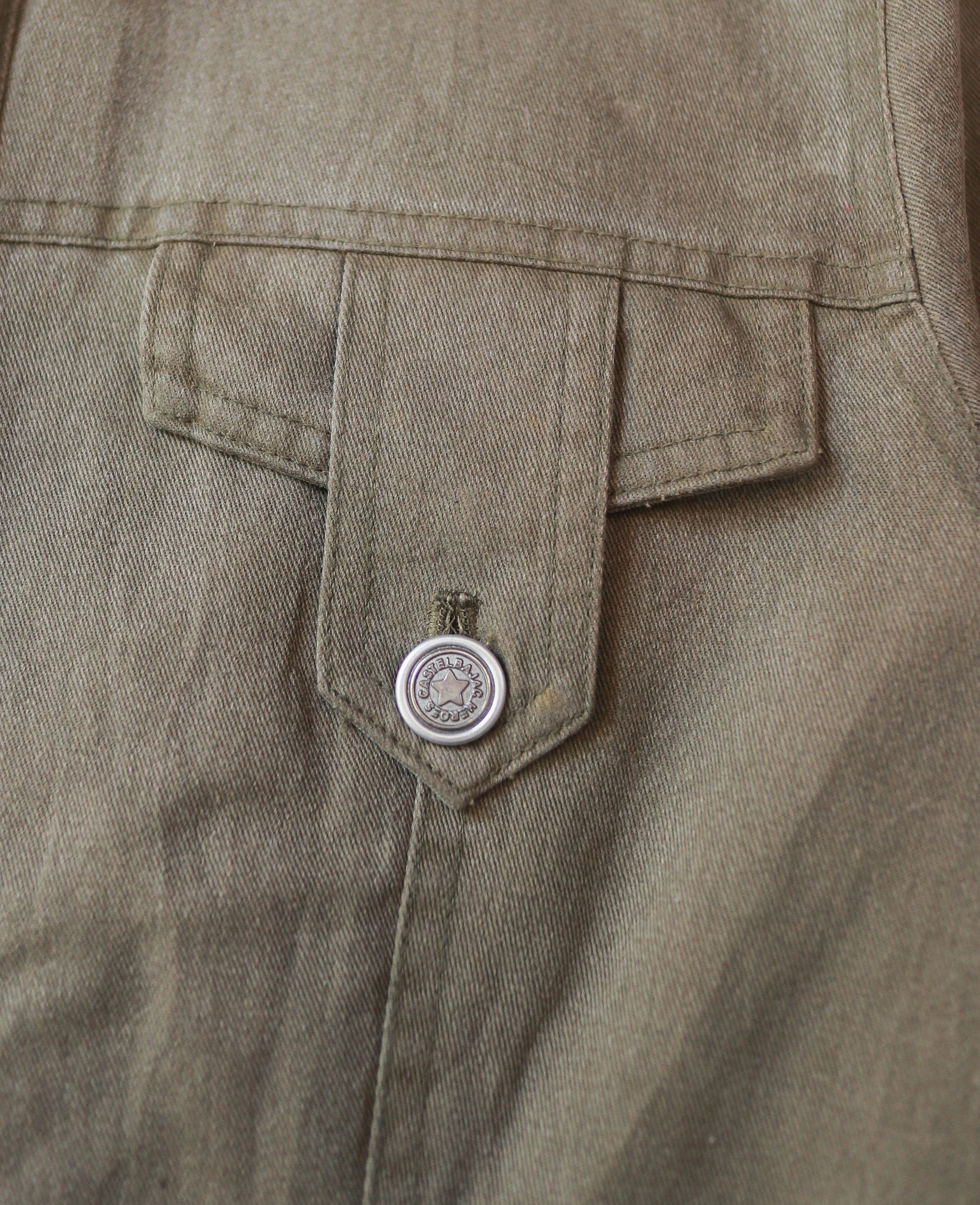 07.06.24 - VTG CROPPED DENIM JACKET - CASTELBAJAC HEROES