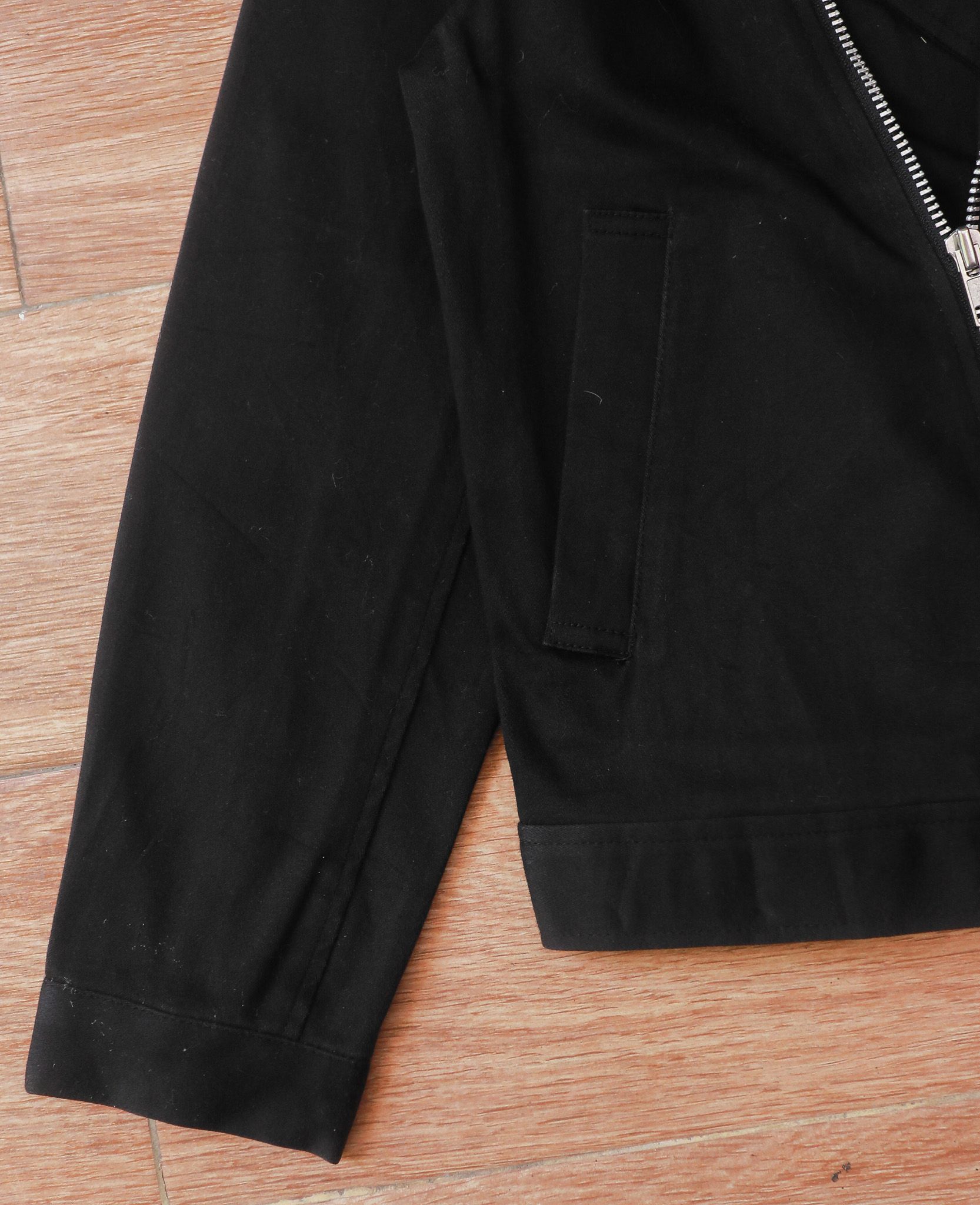 07.06.24 - VTG CROPPED BIKER DENIM JACKET - XOXO GIRLS