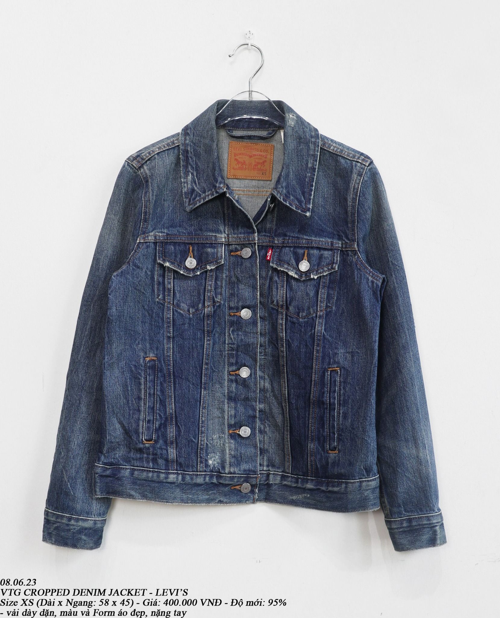 08.06.23 - VTG DENIM JACKET - LEVI'S