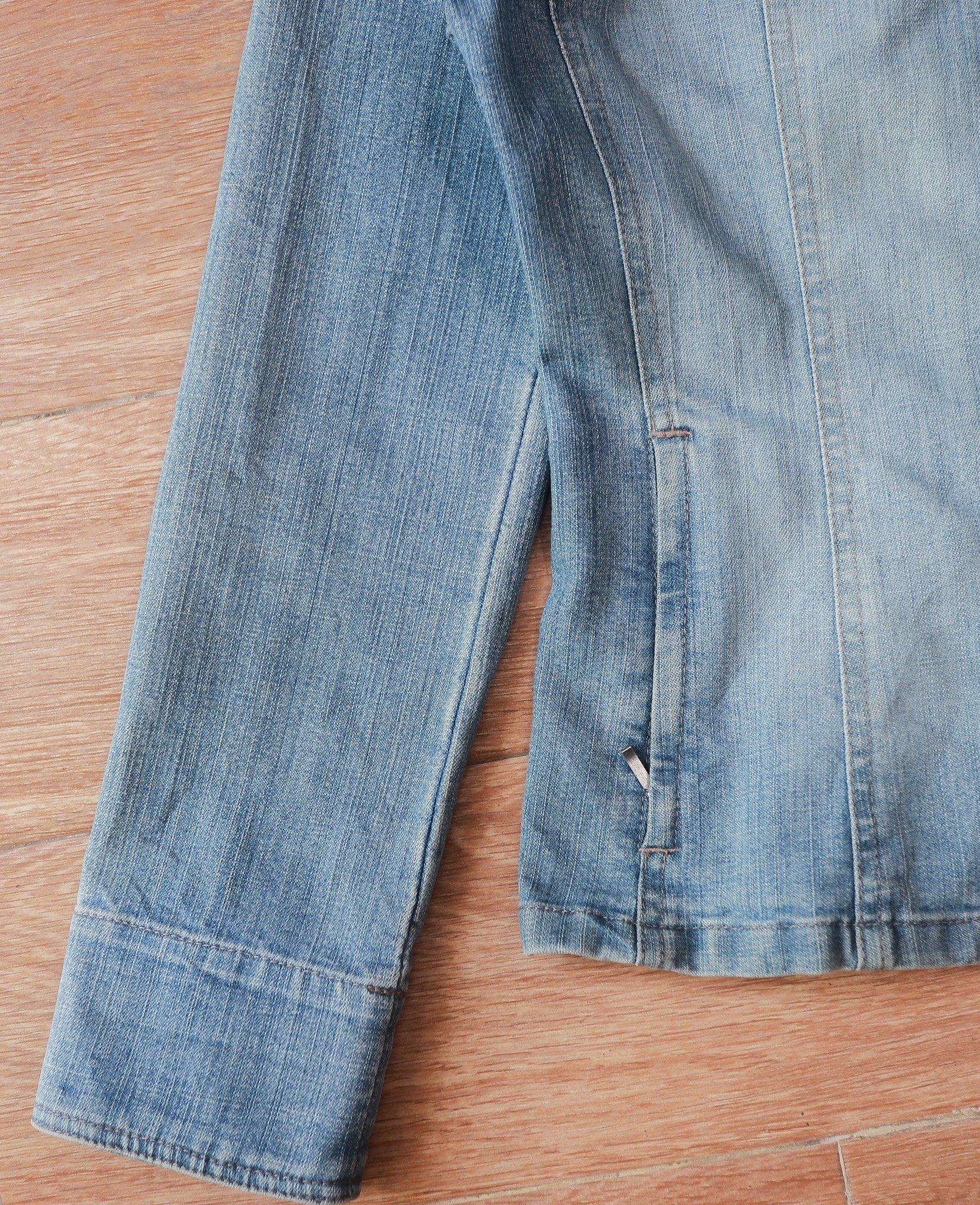 07.06.24 - VTG CROPPED DENIM JACKET - MOSAIQUE