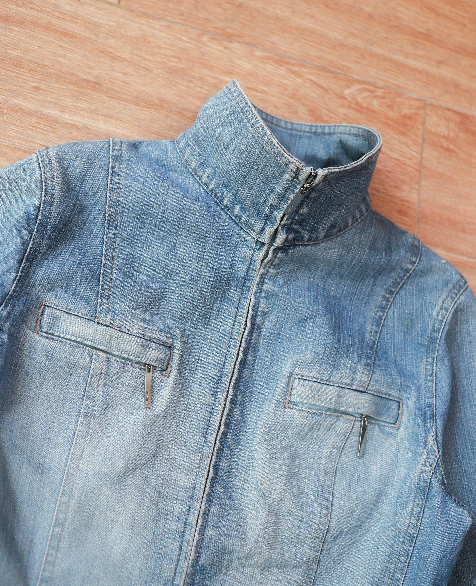 07.06.24 - VTG CROPPED DENIM JACKET - MOSAIQUE