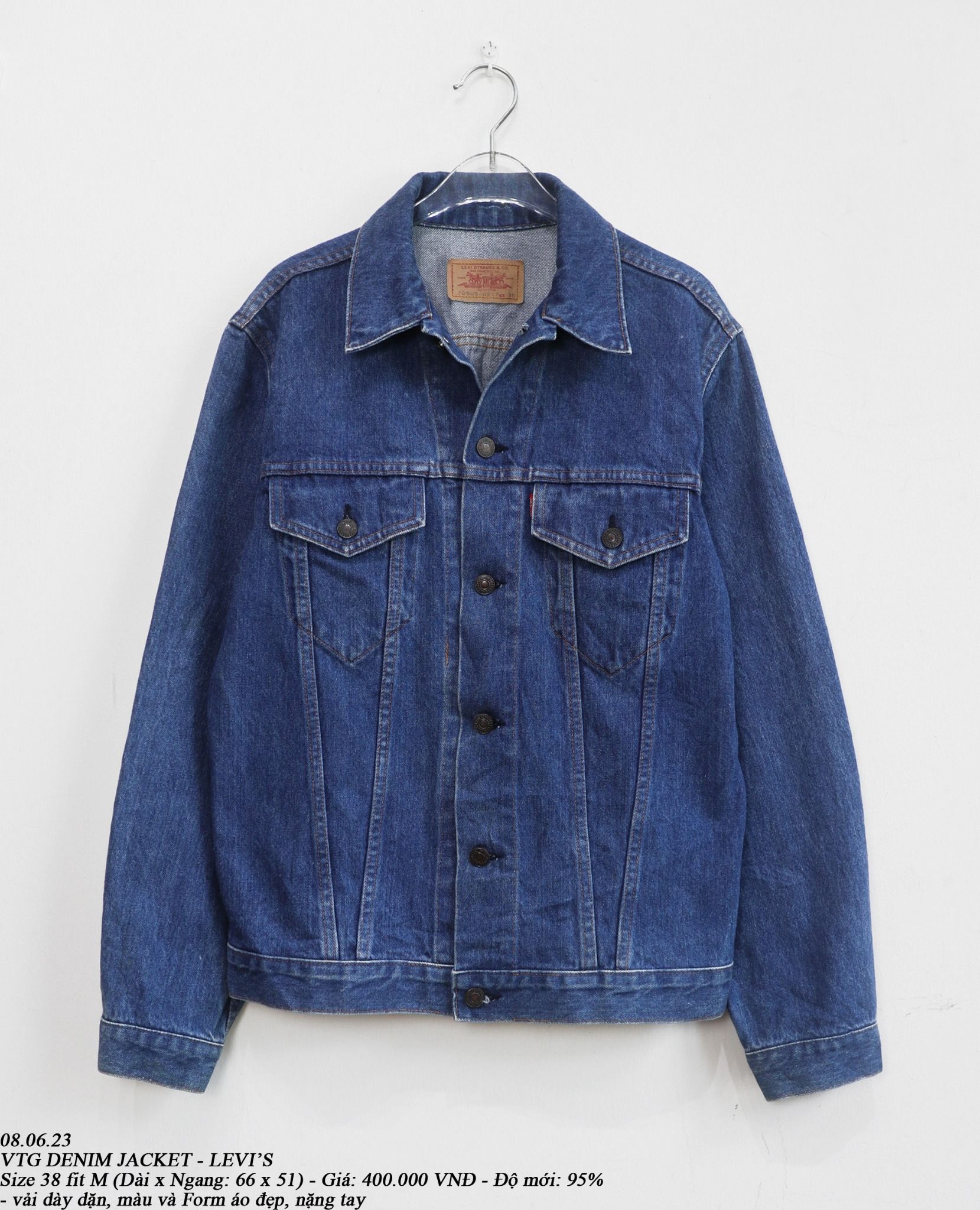 08.06.23 - VTG DENIM JACKET - LEVI'S