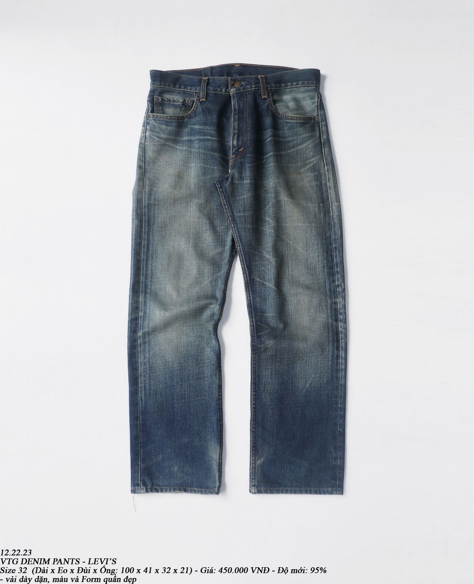12.22.23 - VTG DENIM PANTS - LEVI'S