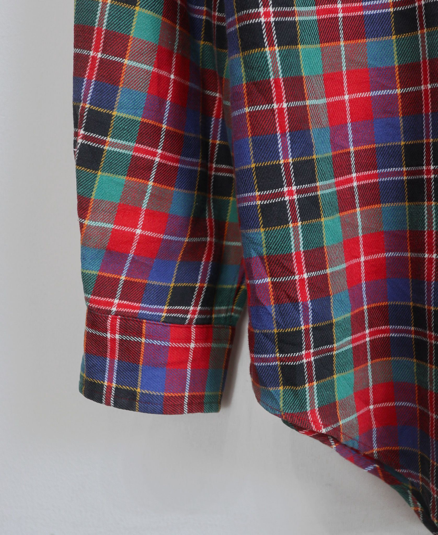 10.30.23 - VTG OVERSIZED BUTTON UP FLANNEL SHIRT - RALPH LAUREN