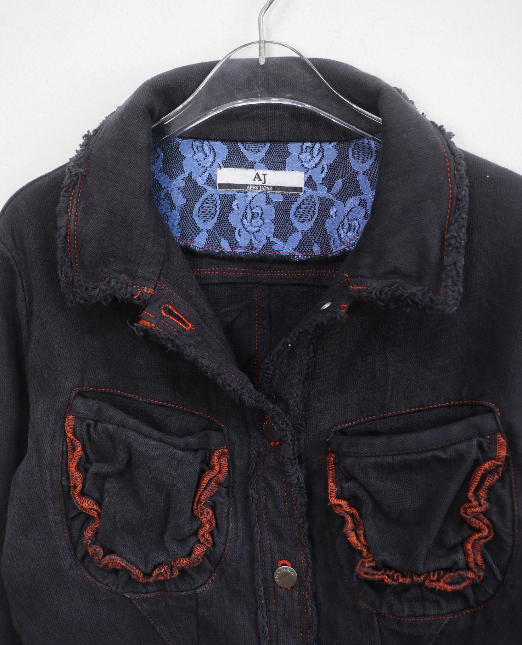 08.06.23 - VTG CROPPED DENIM JACKET - APEK JAPAN