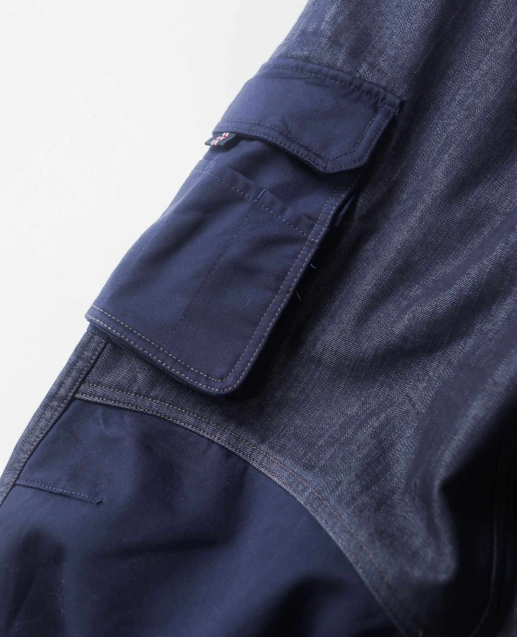 12.22.23 - VTG DENIM CARGO PANTS - ZIBEN