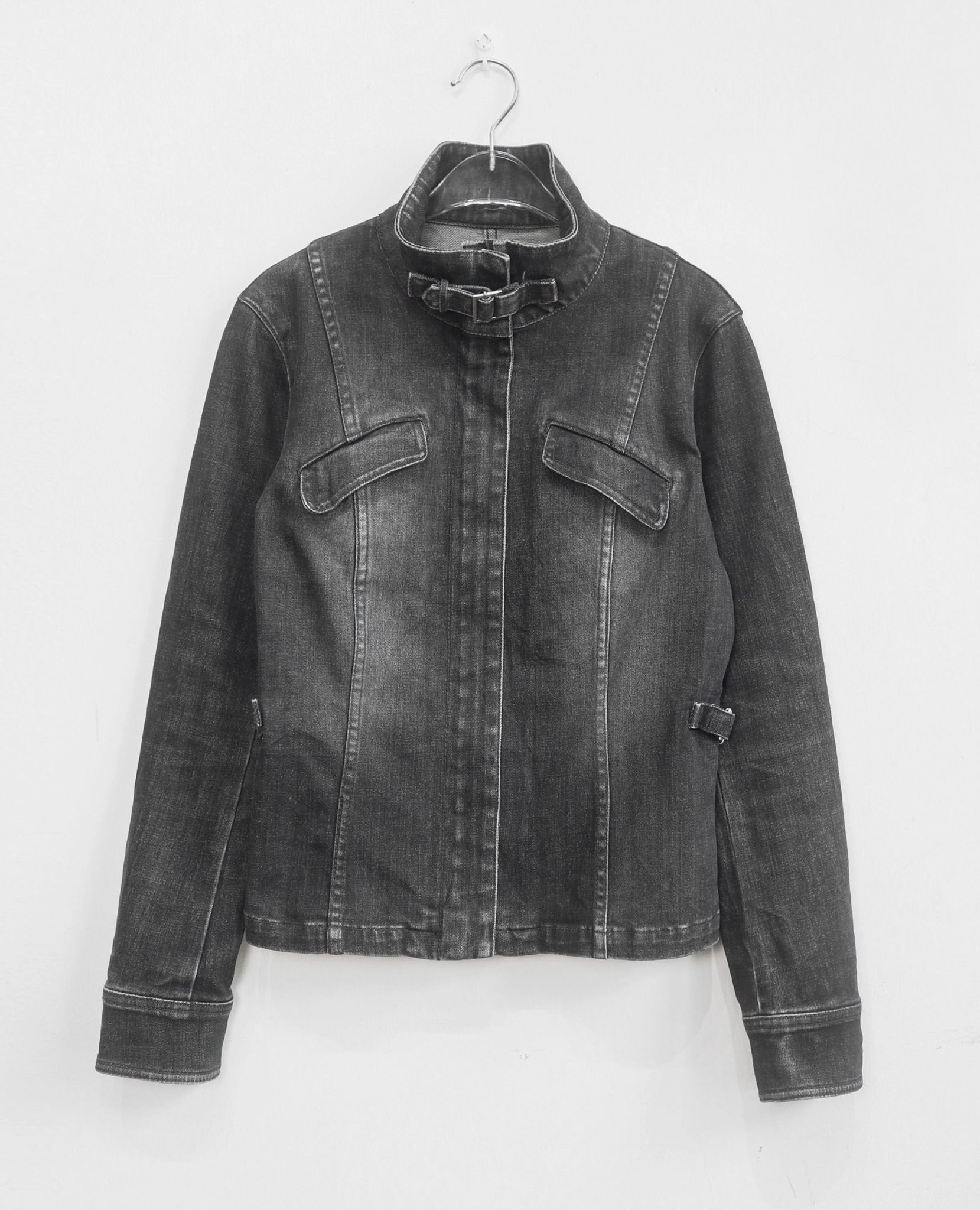 08.06.23 - VTG CROPPED DENIM JACKET - KUMIKYOKU