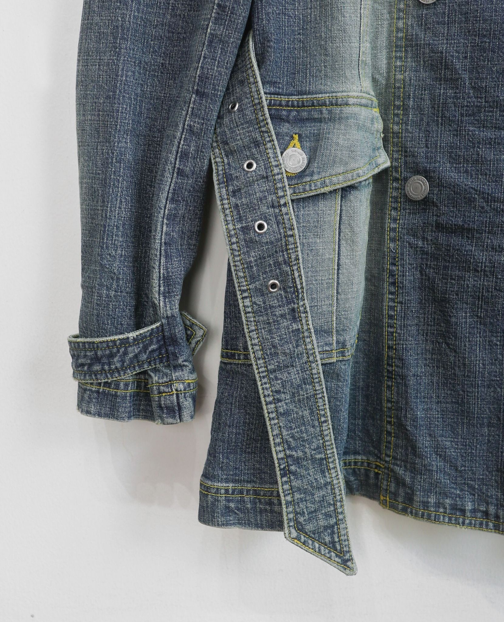 08.06.23 - VTG DENIM COAT JACKET - TAKEO KIKUCHI