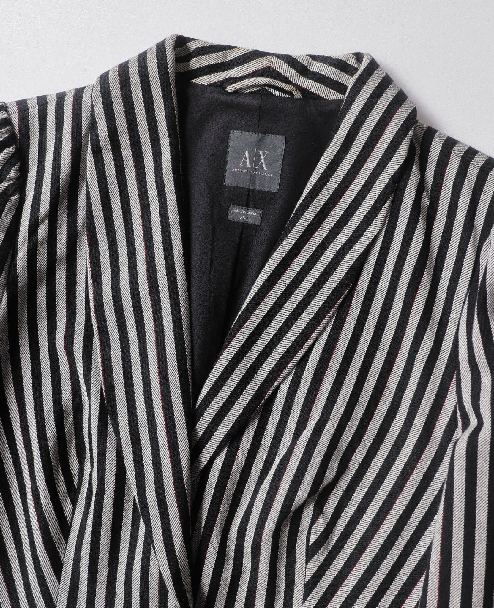 01.12.24 - VTG CROPPED BLAZER JACKET - ARMANI EXCHANGE