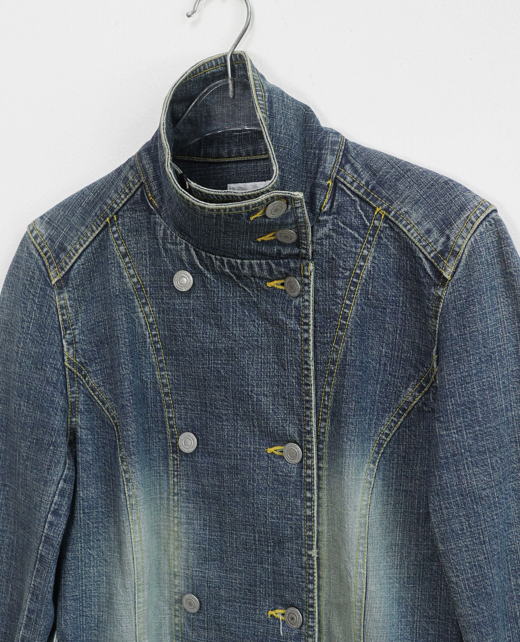 08.06.23 - VTG DENIM COAT JACKET - TAKEO KIKUCHI