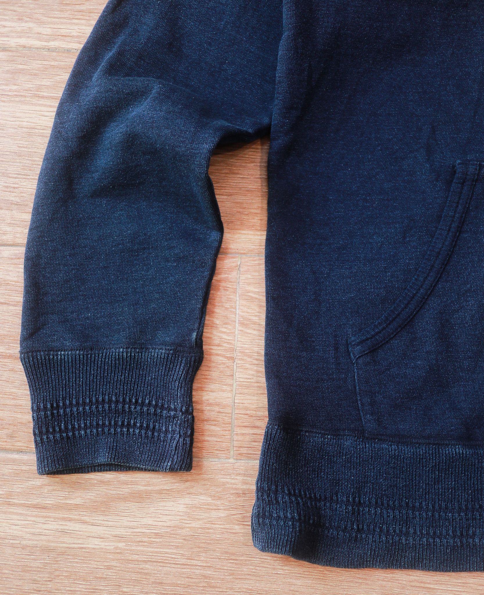 07.07.24 - VTG INDIGO WASH ZIP UP HOODIE - NANO UNIVERSE