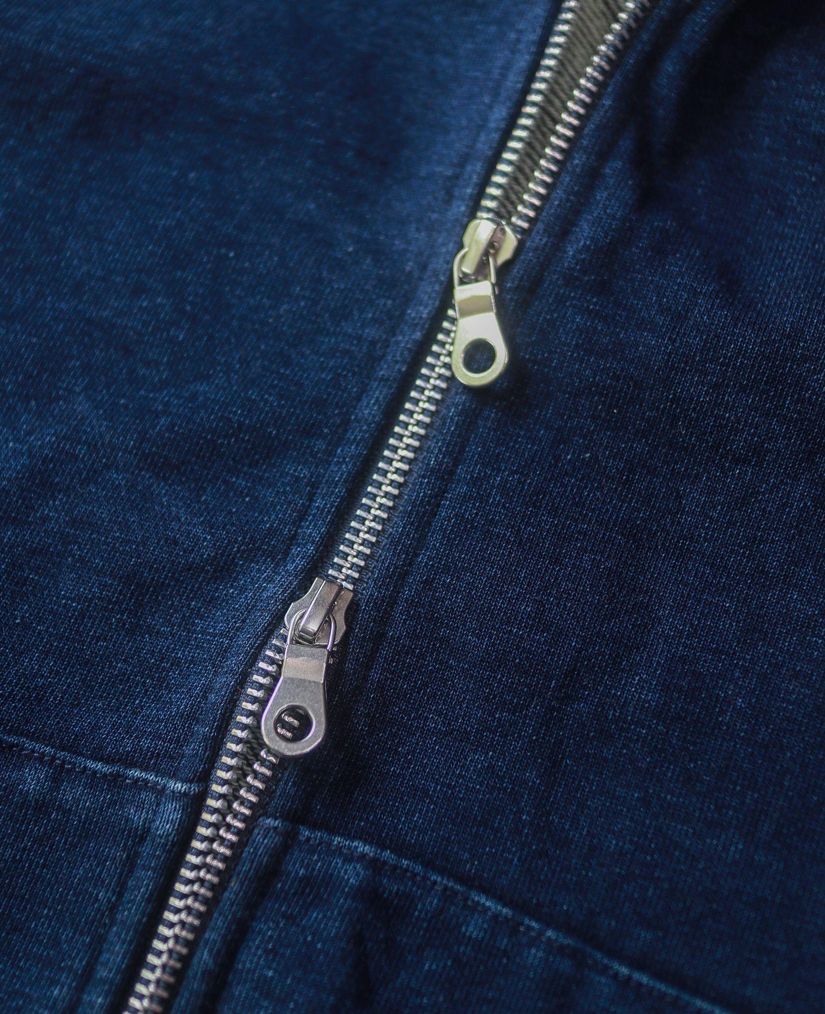 07.07.24 - VTG INDIGO WASH ZIP UP HOODIE - NANO UNIVERSE
