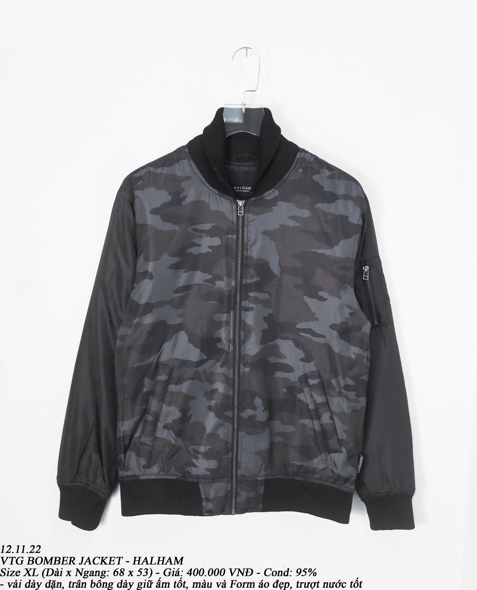 12.11.22 - VTG BOMBER JACKET - HALHAM