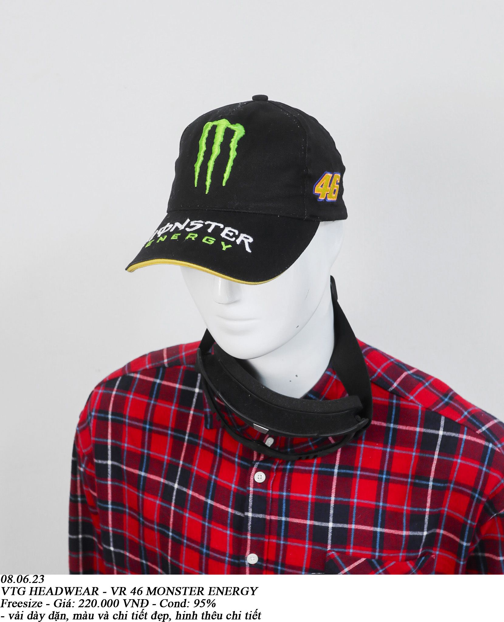 08.06.23 - VTG HEADWEAR - VR 46 MONSTER ENERGY