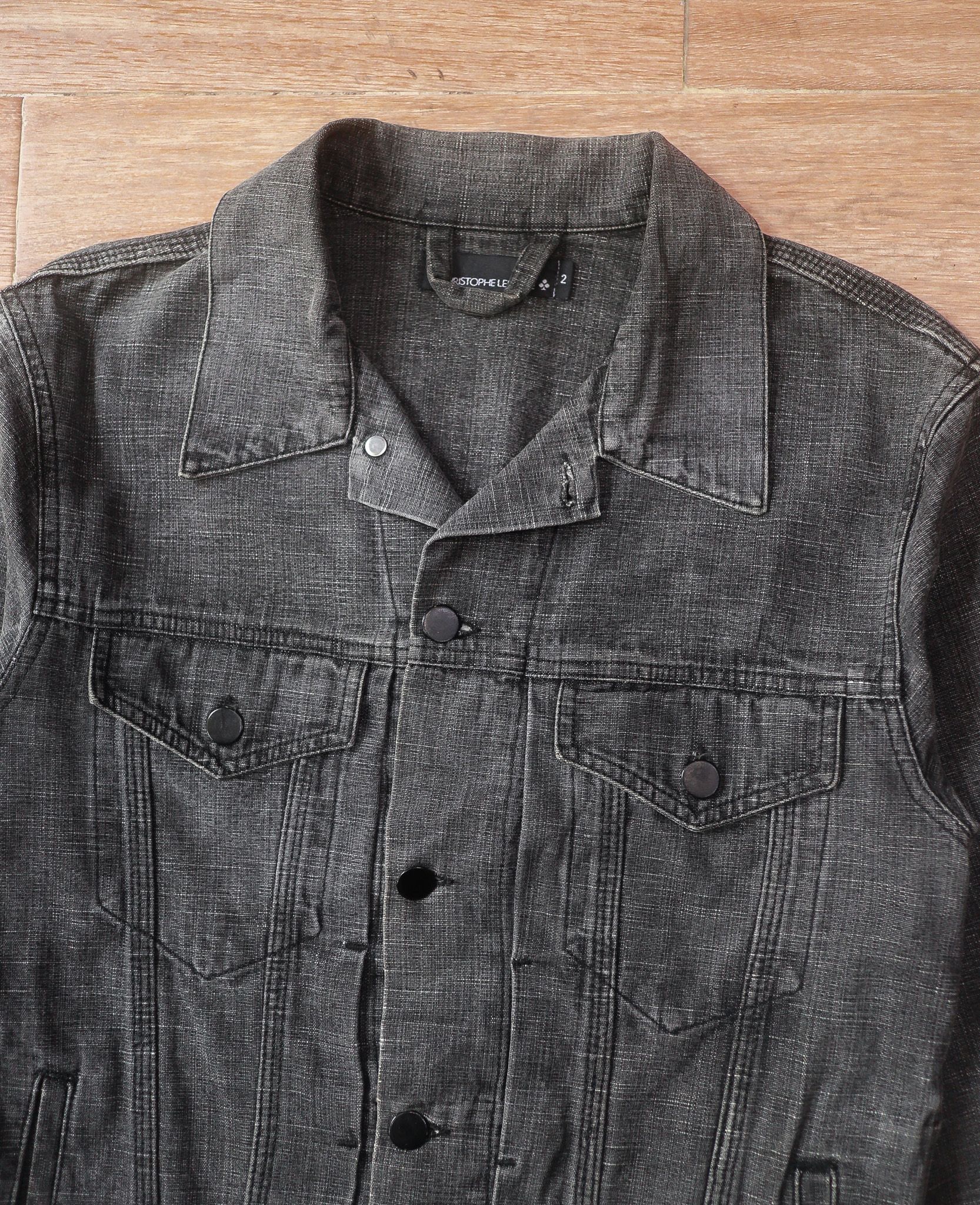 07.14.24 - VTG DENIM JACKET - CHRISTOPHE LEMAIRE X MINIMAL PUNK