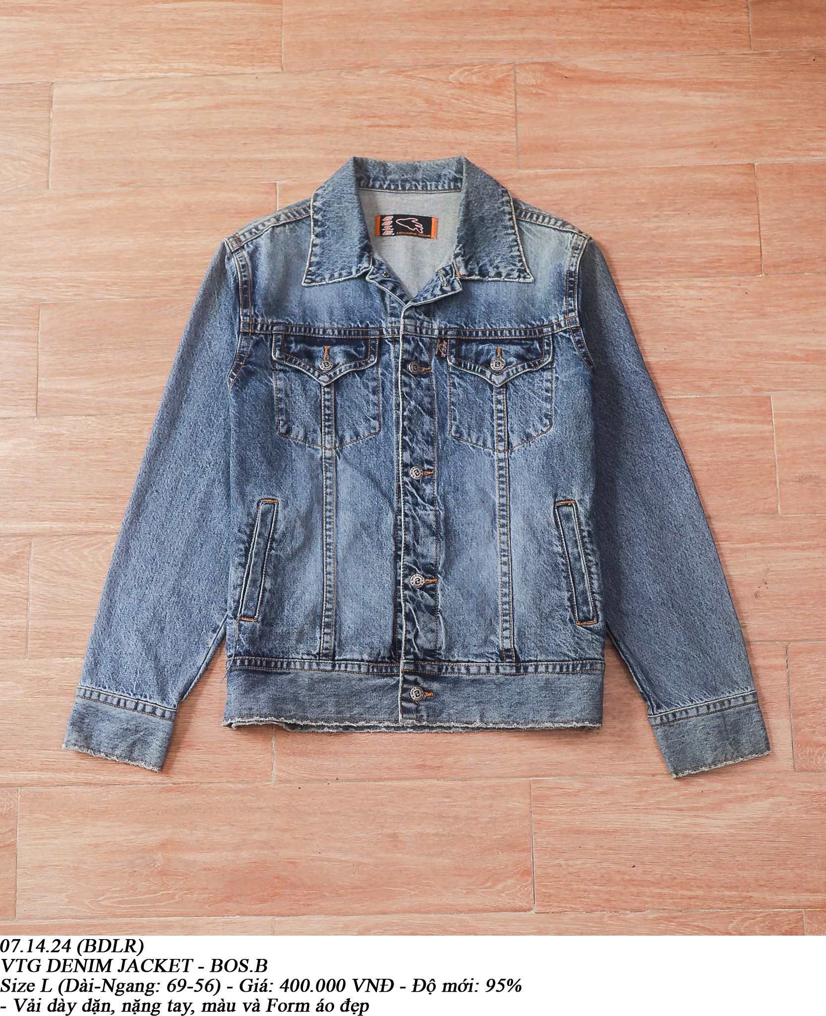 07.14.24 - VTG DENIM JACKET - BOS.B