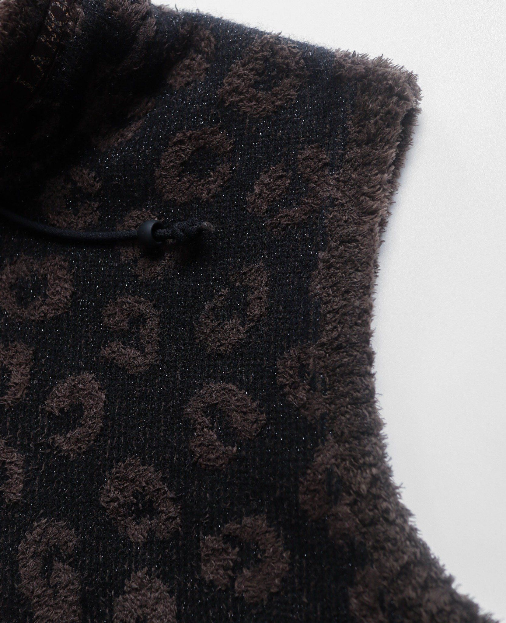 01.12.24 - VTG SLEEVELESS QUARTER ZIP FUR JACKET - LA MODA GOJI
